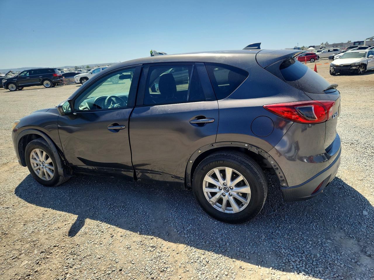 2014 Mazda Cx-5 Grand Touring A Gray vin: JM3KE2CY8E0359294