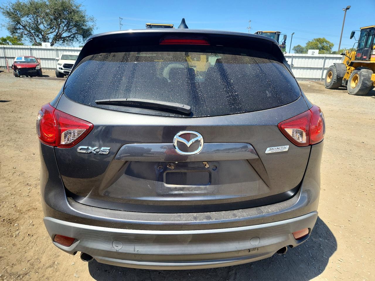 2014 Mazda Cx-5 Grand Touring A Gray vin: JM3KE2CY8E0359294