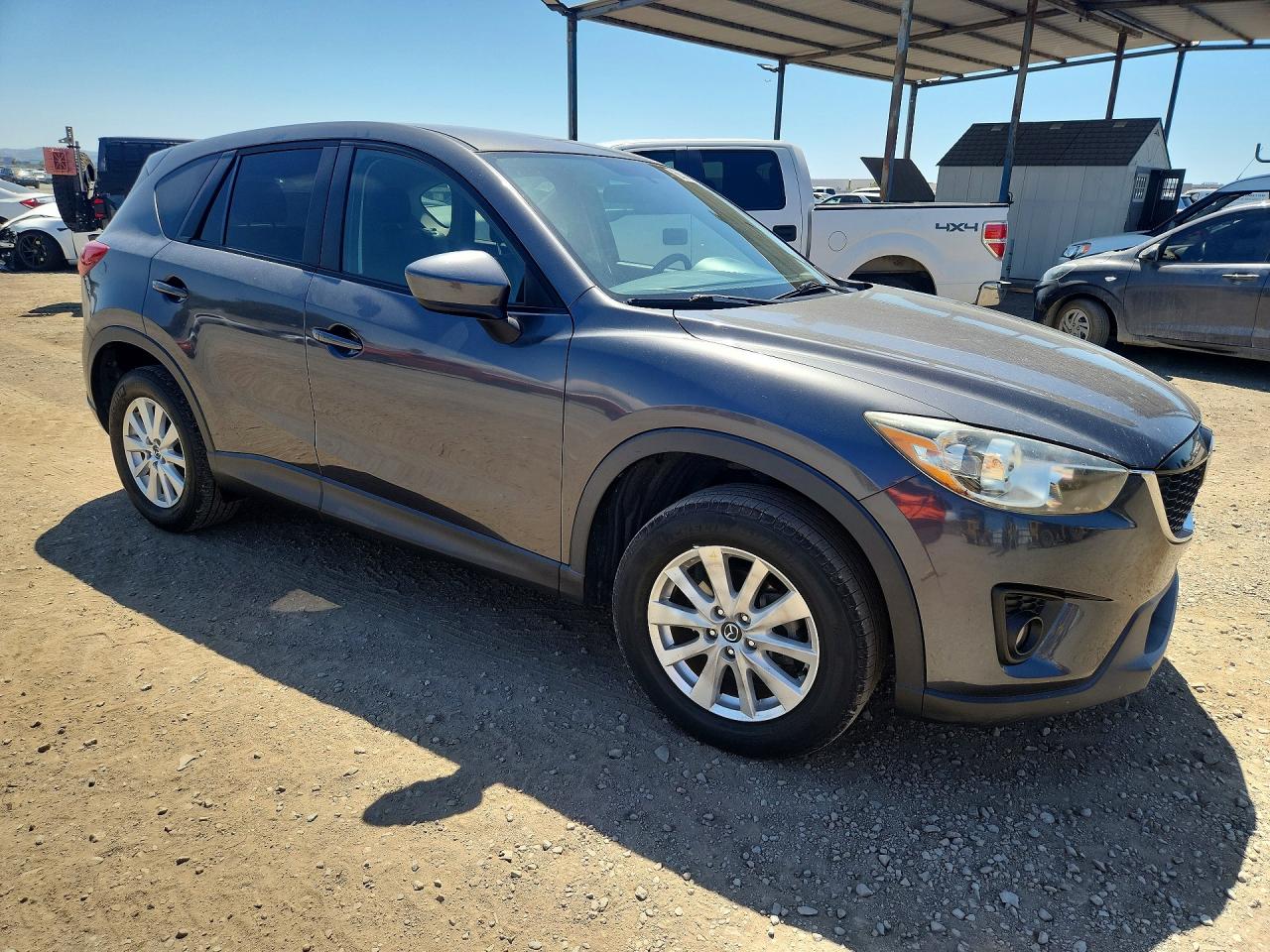2014 Mazda Cx-5 Grand Touring A Gray vin: JM3KE2CY8E0359294