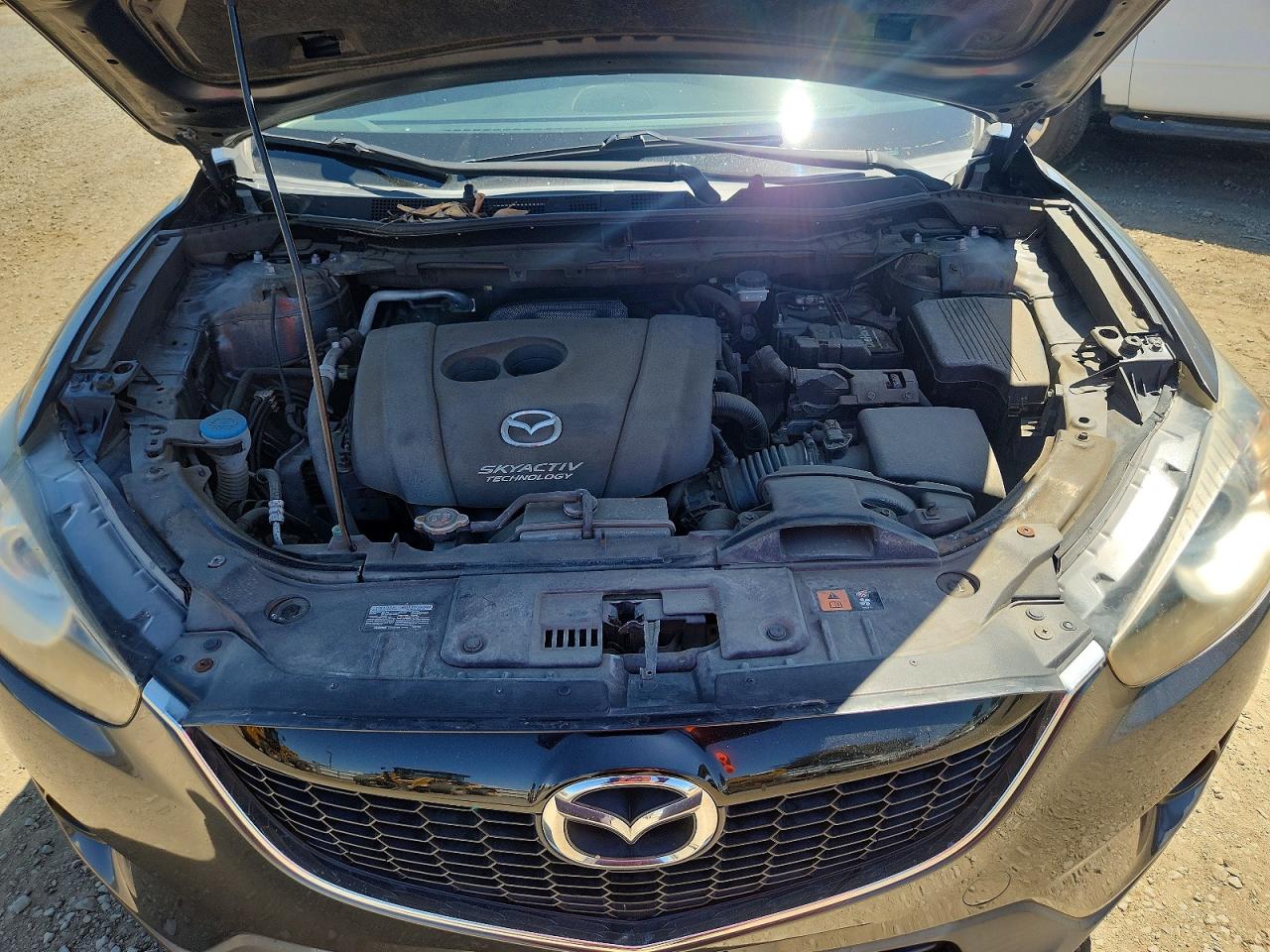2014 Mazda Cx-5 Grand Touring A Gray vin: JM3KE2CY8E0359294