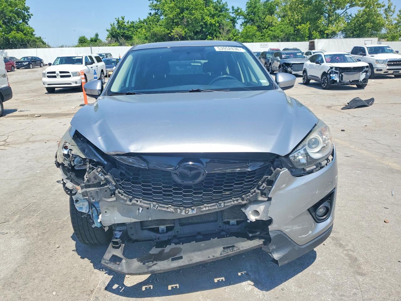 2014 Mazda Cx-5 Touring Silver vin: JM3KE2CY8E0377990