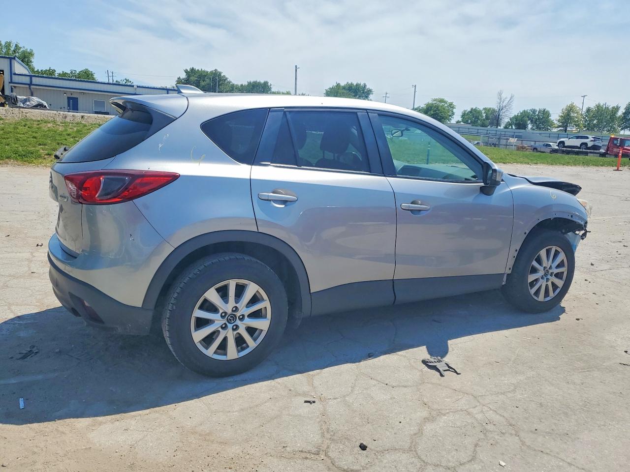 2014 Mazda Cx-5 Touring Silver vin: JM3KE2CY8E0377990