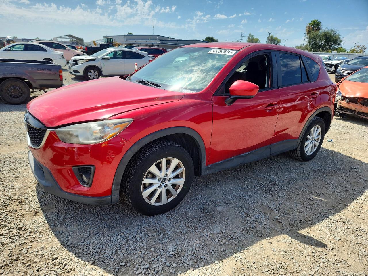 2014 Mazda Cx-5 Touring Red vin: JM3KE2CY8E0382364