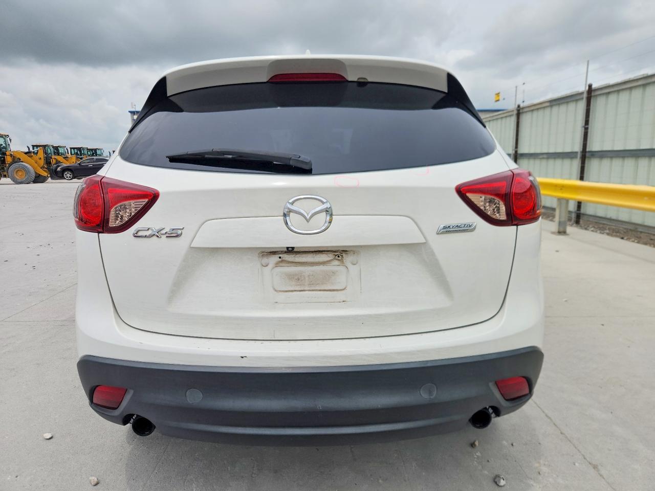 2014 Mazda Cx-5 Touring White vin: JM3KE2CY8E0407781
