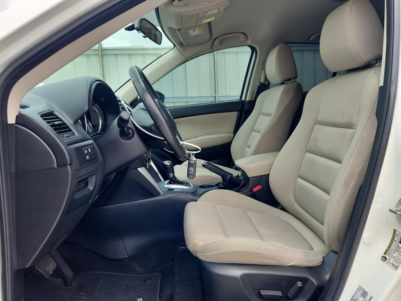 2014 Mazda Cx-5 Touring White vin: JM3KE2CY8E0407781