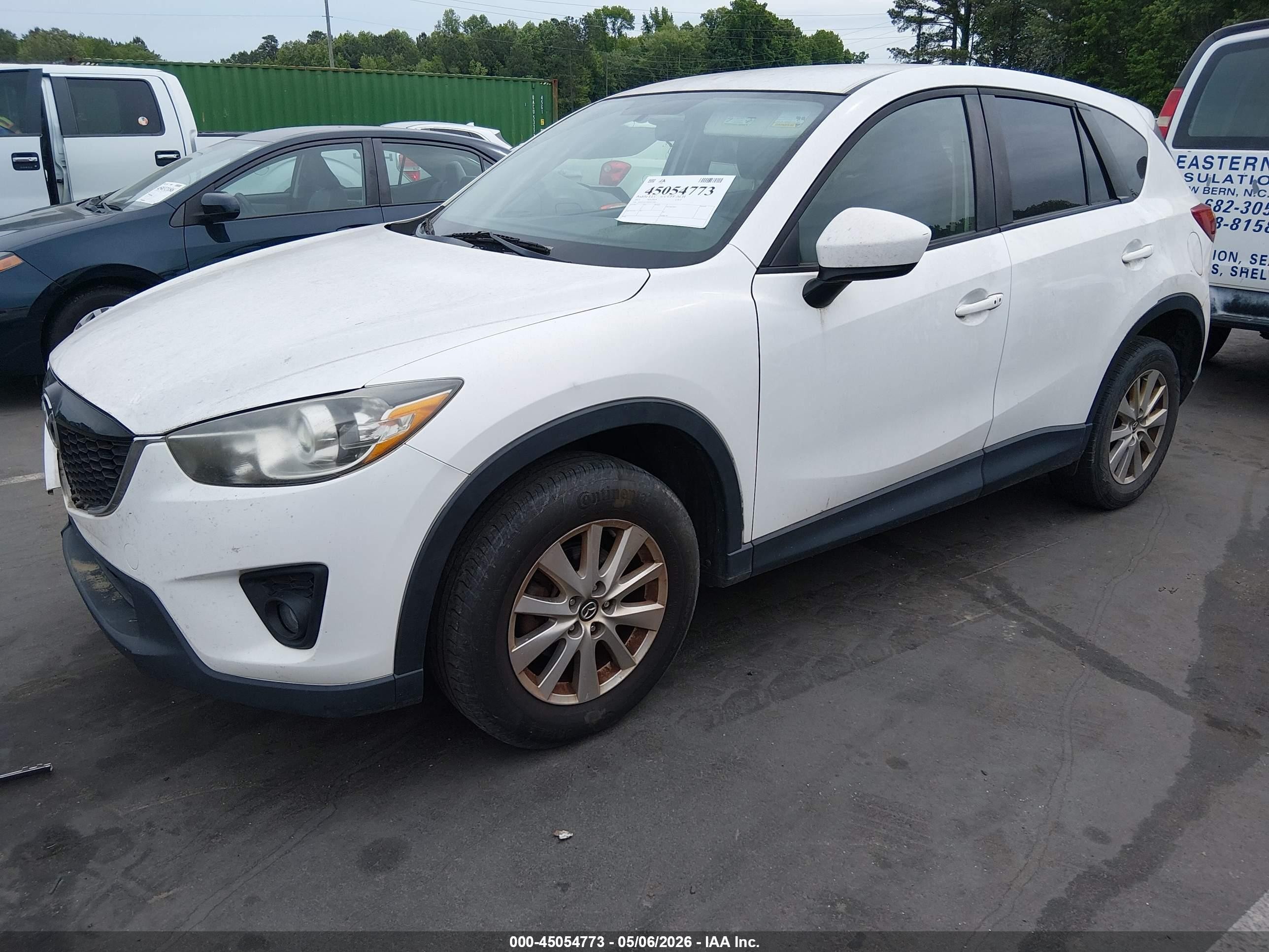 2015 Mazda Cx-5 Touring White vin: JM3KE2CY8F0431581