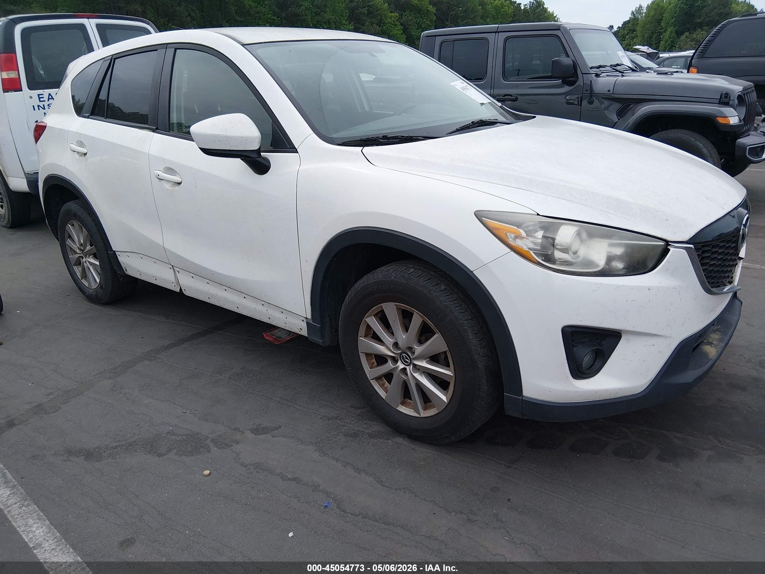 2015 Mazda Cx-5 Touring White vin: JM3KE2CY8F0431581
