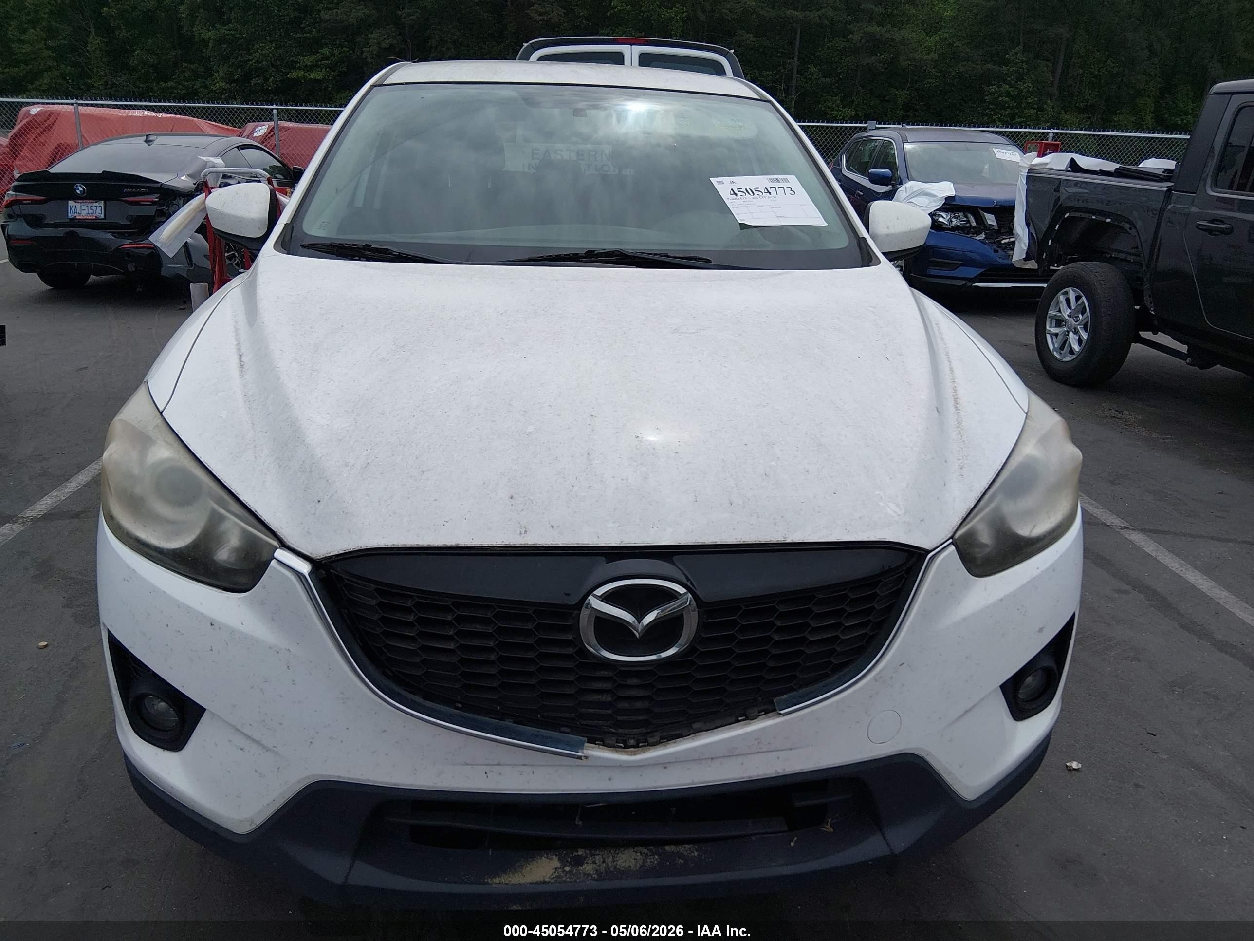 2015 Mazda Cx-5 Touring White vin: JM3KE2CY8F0431581