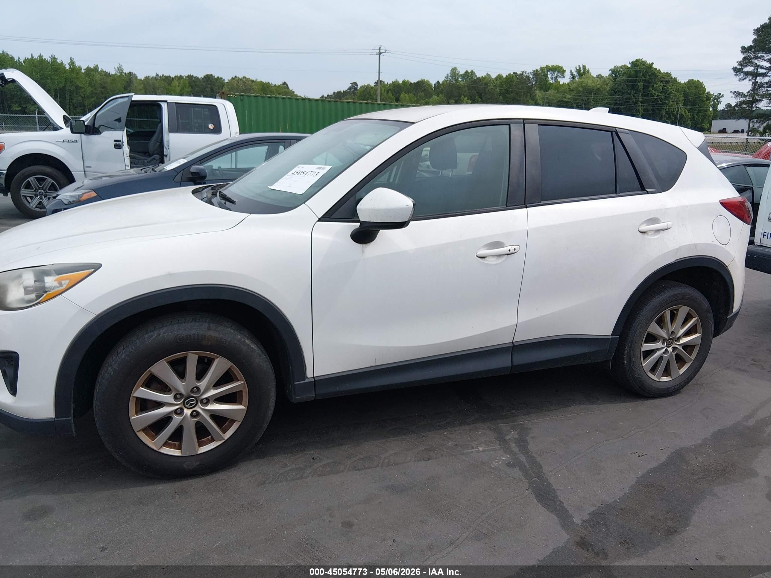 2015 Mazda Cx-5 Touring White vin: JM3KE2CY8F0431581