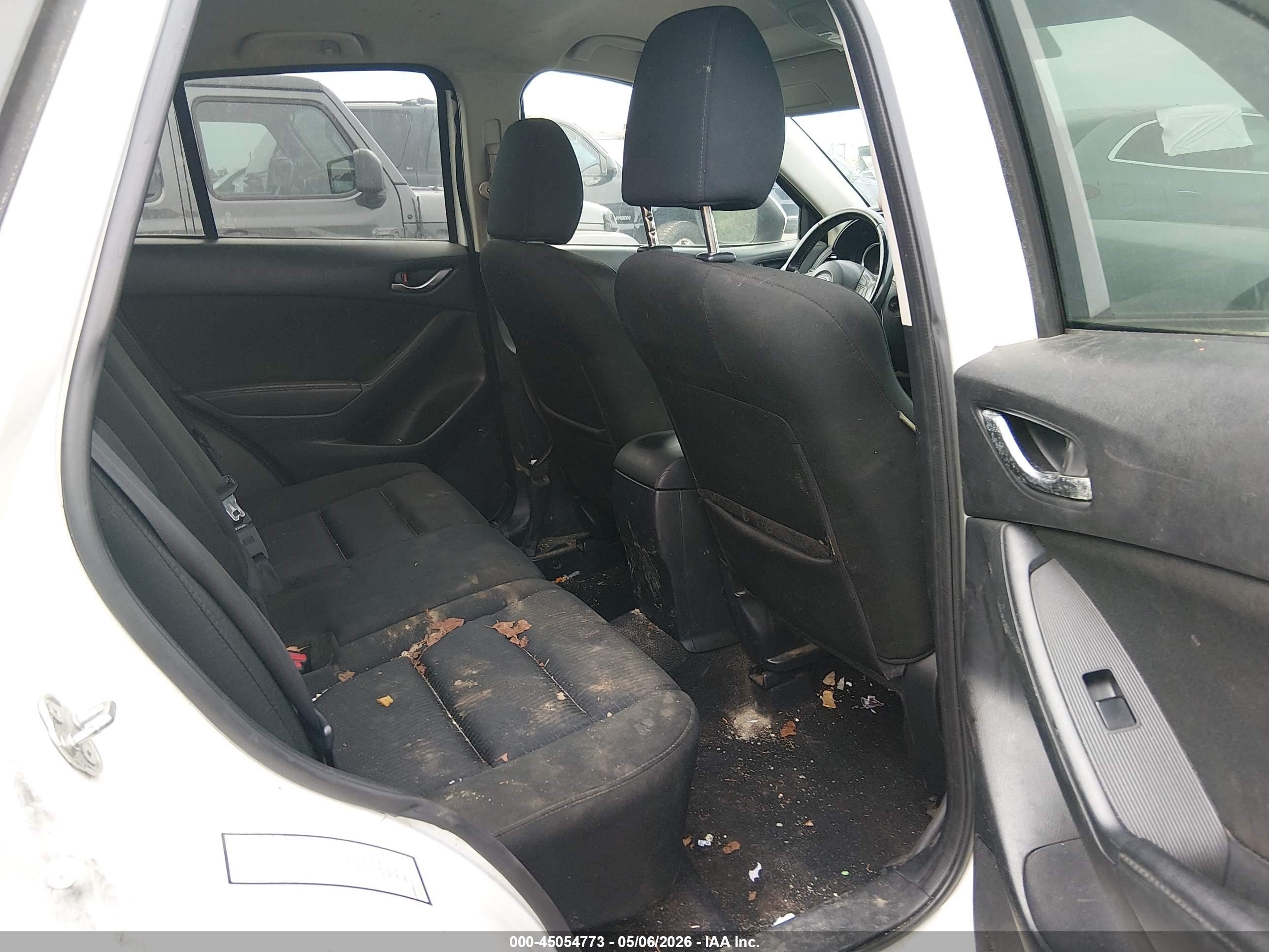 2015 Mazda Cx-5 Touring White vin: JM3KE2CY8F0431581
