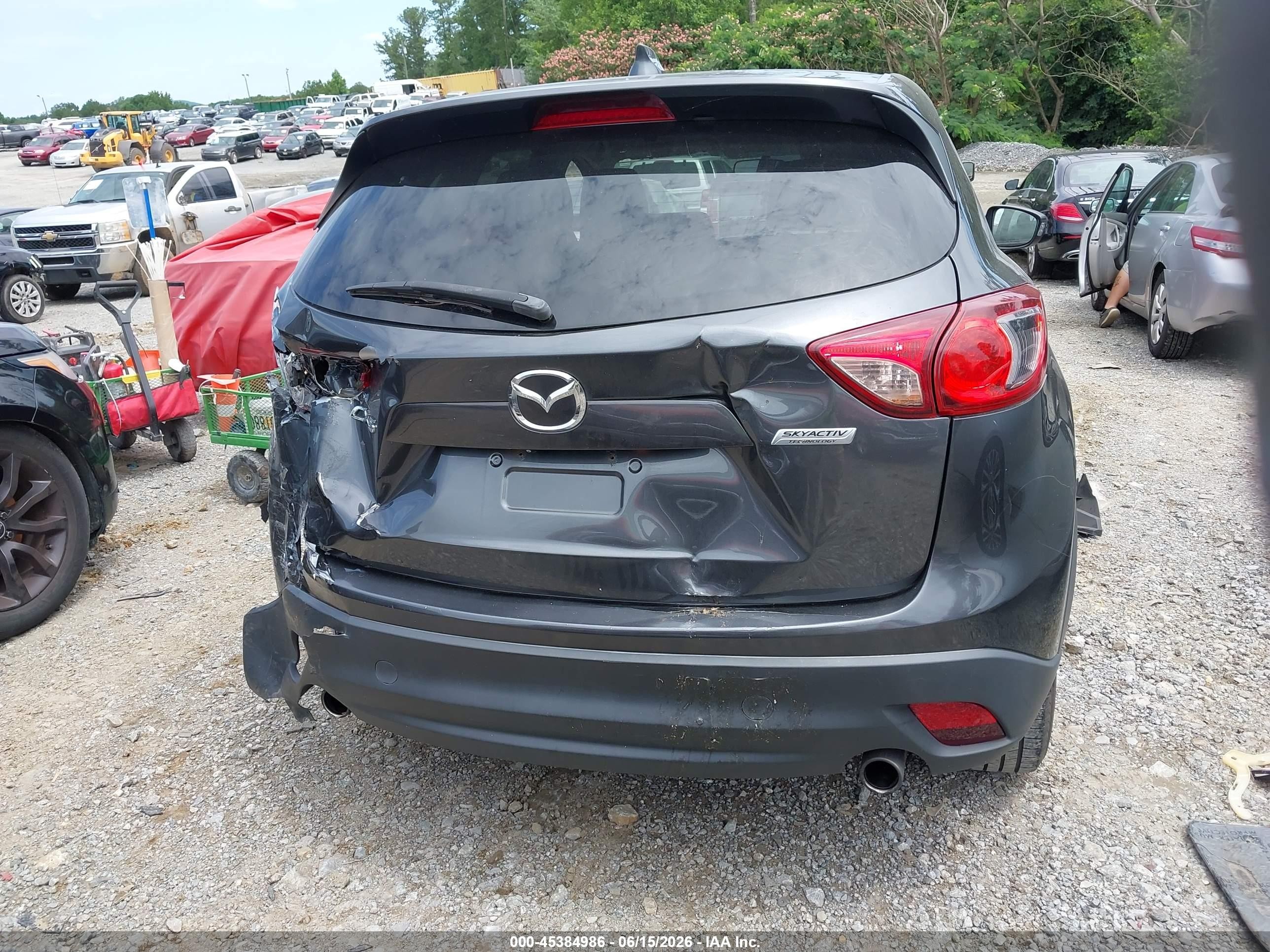 2015 Mazda Cx-5 Touring Черный vin: JM3KE2CY8F0450647