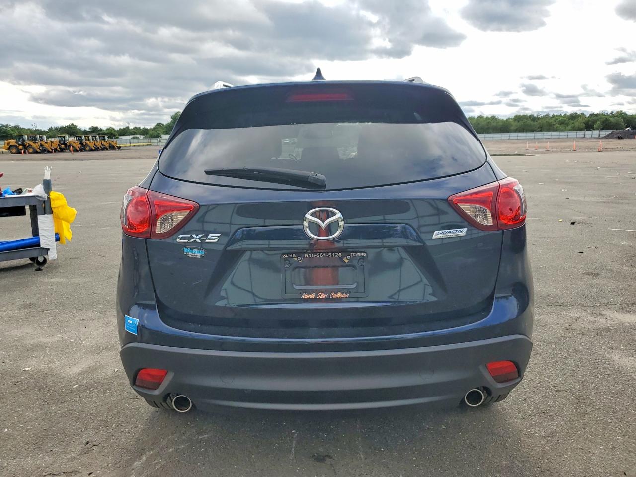 2015 Mazda Cx-5 Touring Синий vin: JM3KE2CY8F0530286