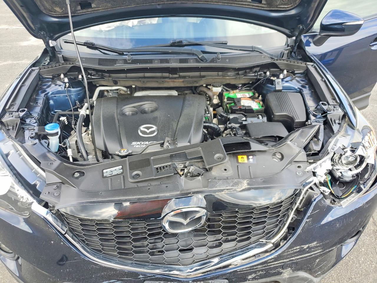 2015 Mazda Cx-5 Touring Синий vin: JM3KE2CY8F0530286