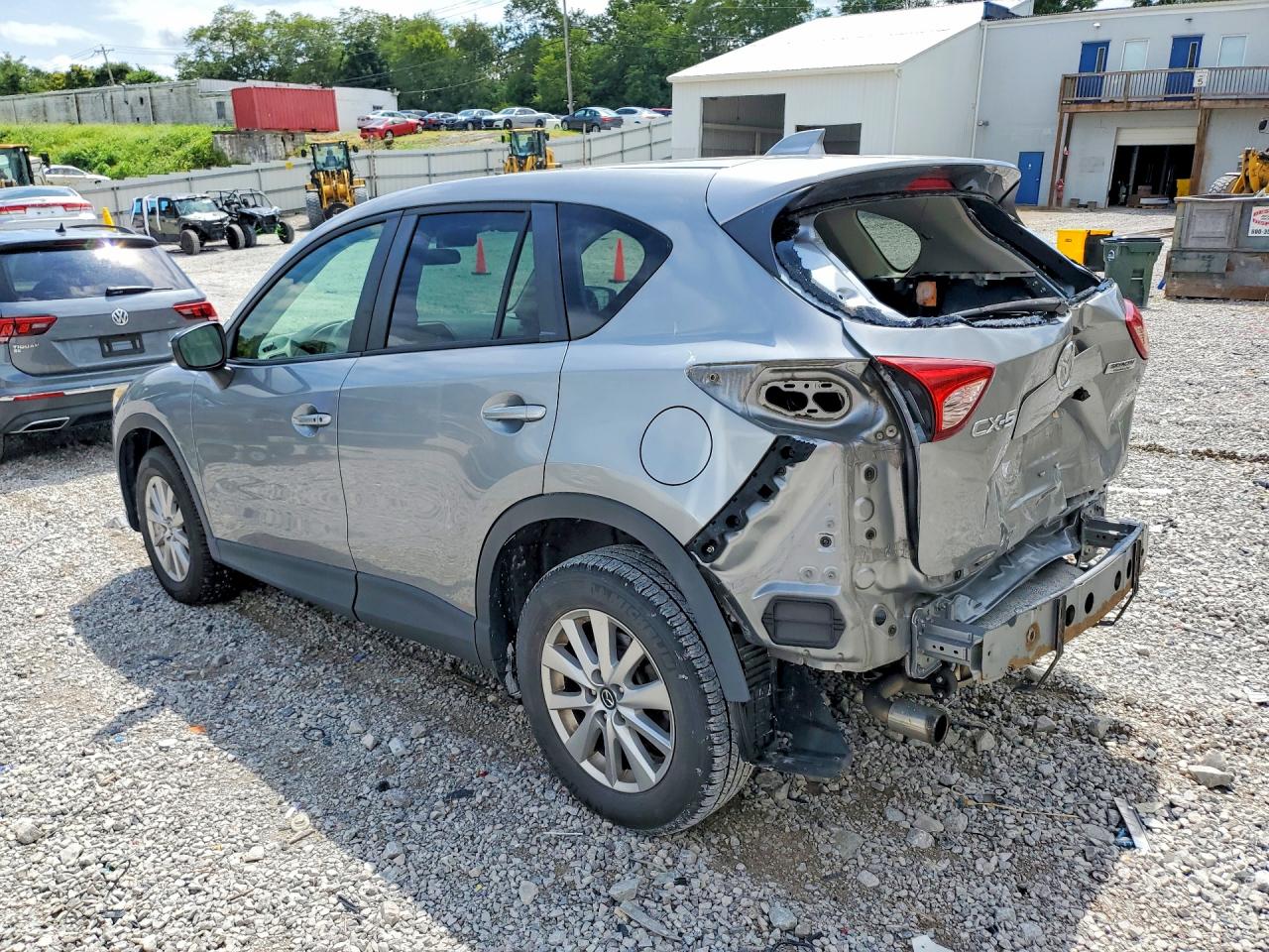 2015 Mazda Cx-5 Touring Silver vin: JM3KE2CY8F0553227