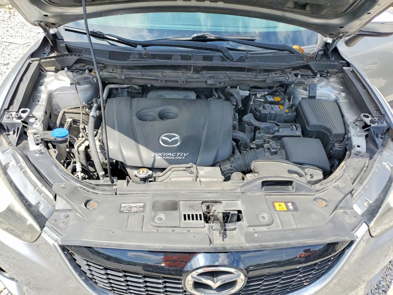 2015 Mazda Cx-5 Touring Silver vin: JM3KE2CY8F0553227