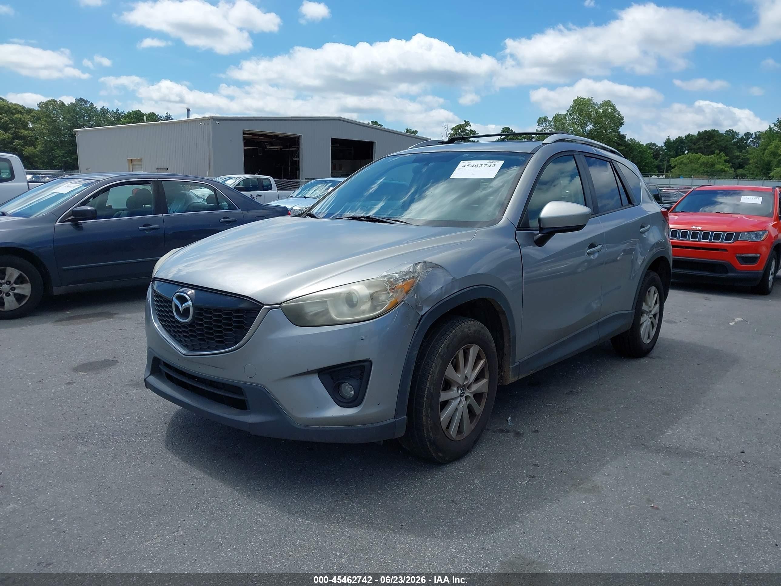 2014 Mazda Cx-5 Touring Gray vin: JM3KE2CY9E0302361