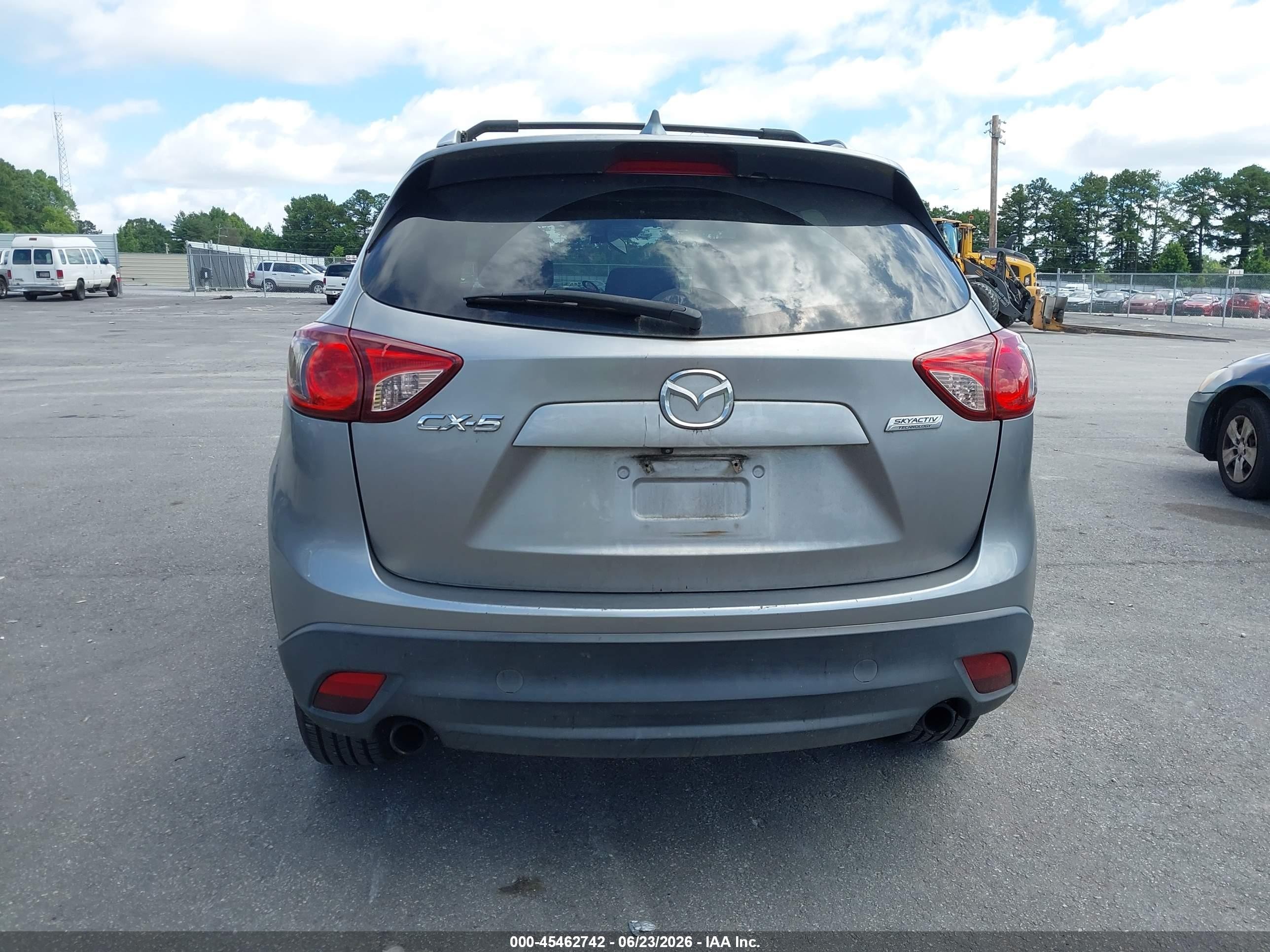 2014 Mazda Cx-5 Touring Gray vin: JM3KE2CY9E0302361