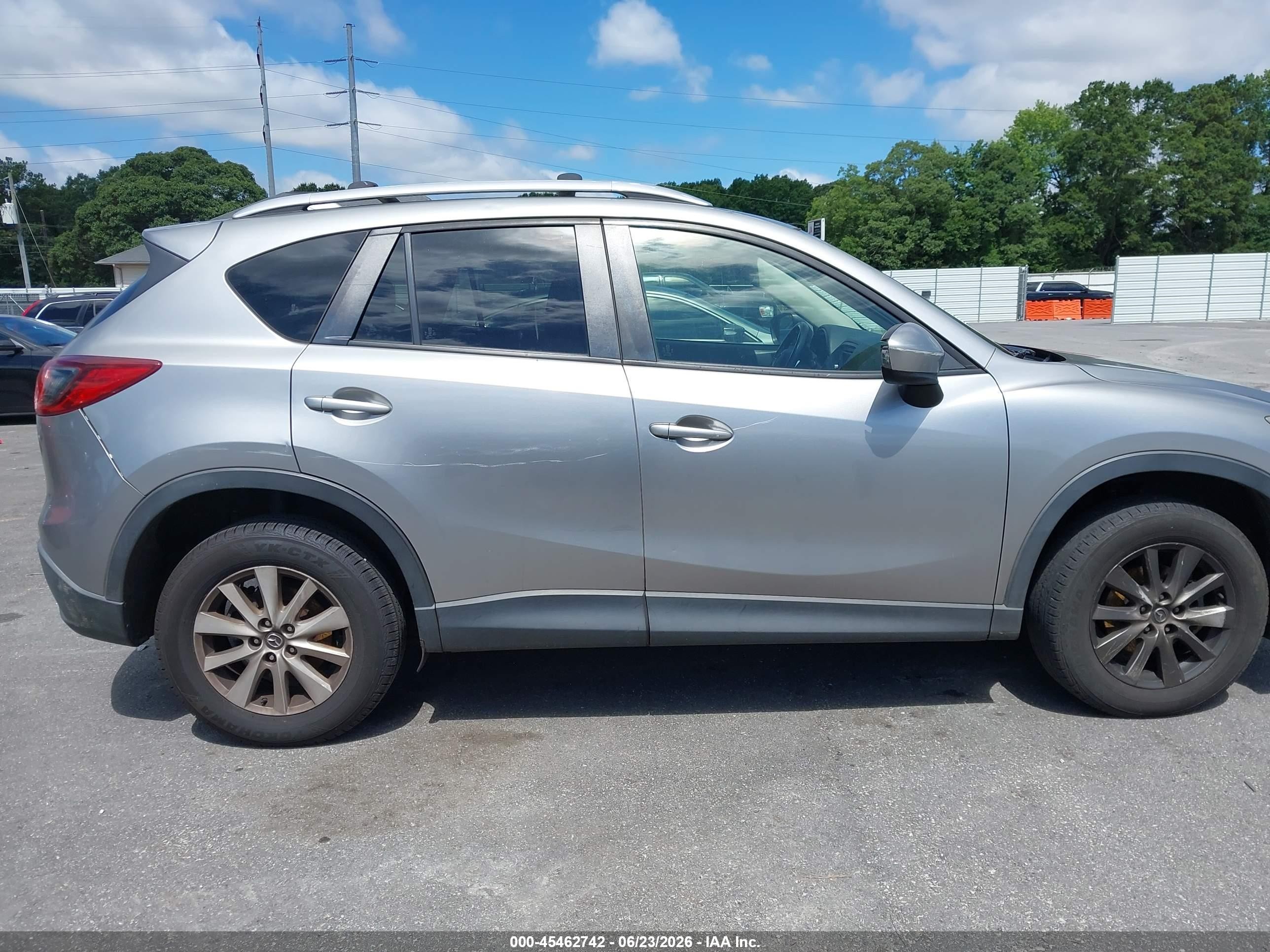 2014 Mazda Cx-5 Touring Gray vin: JM3KE2CY9E0302361