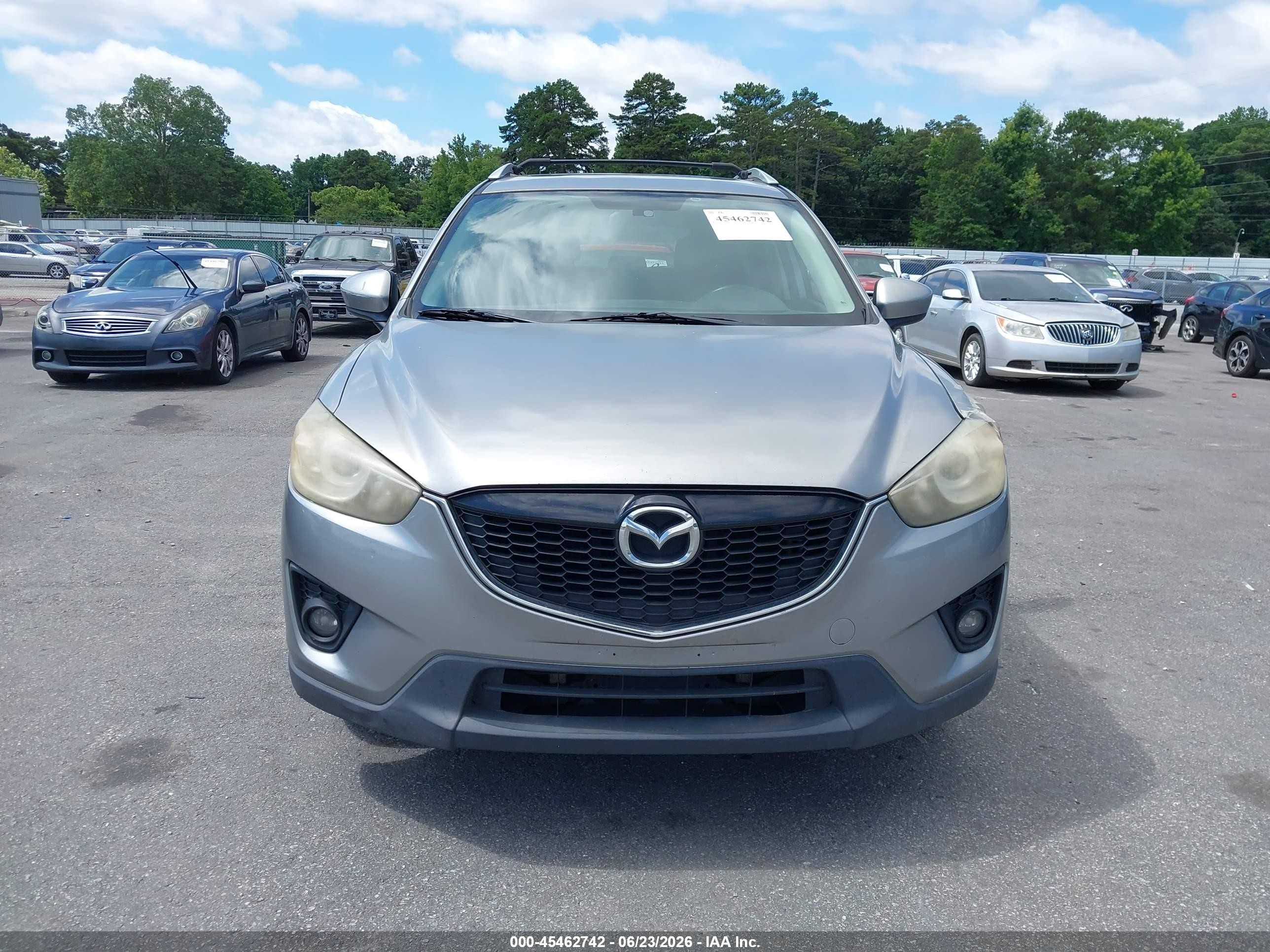 2014 Mazda Cx-5 Touring Gray vin: JM3KE2CY9E0302361