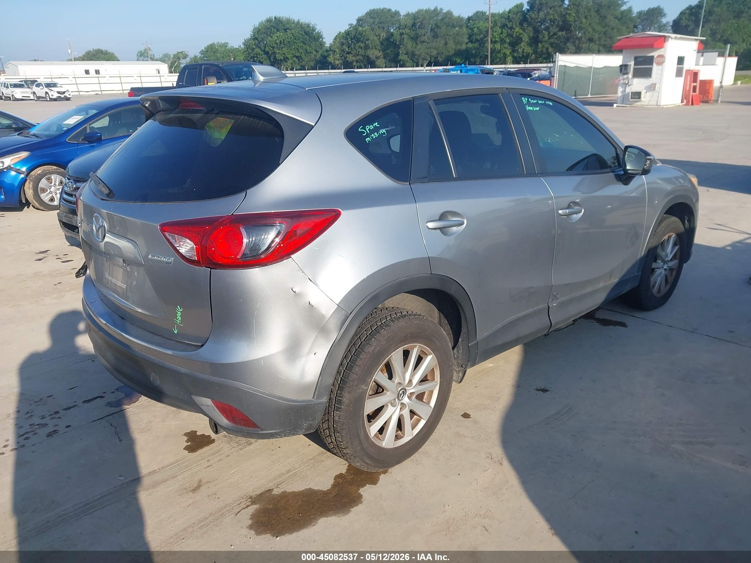 2014 Mazda Cx-5 Touring Silver vin: JM3KE2CY9E0303218