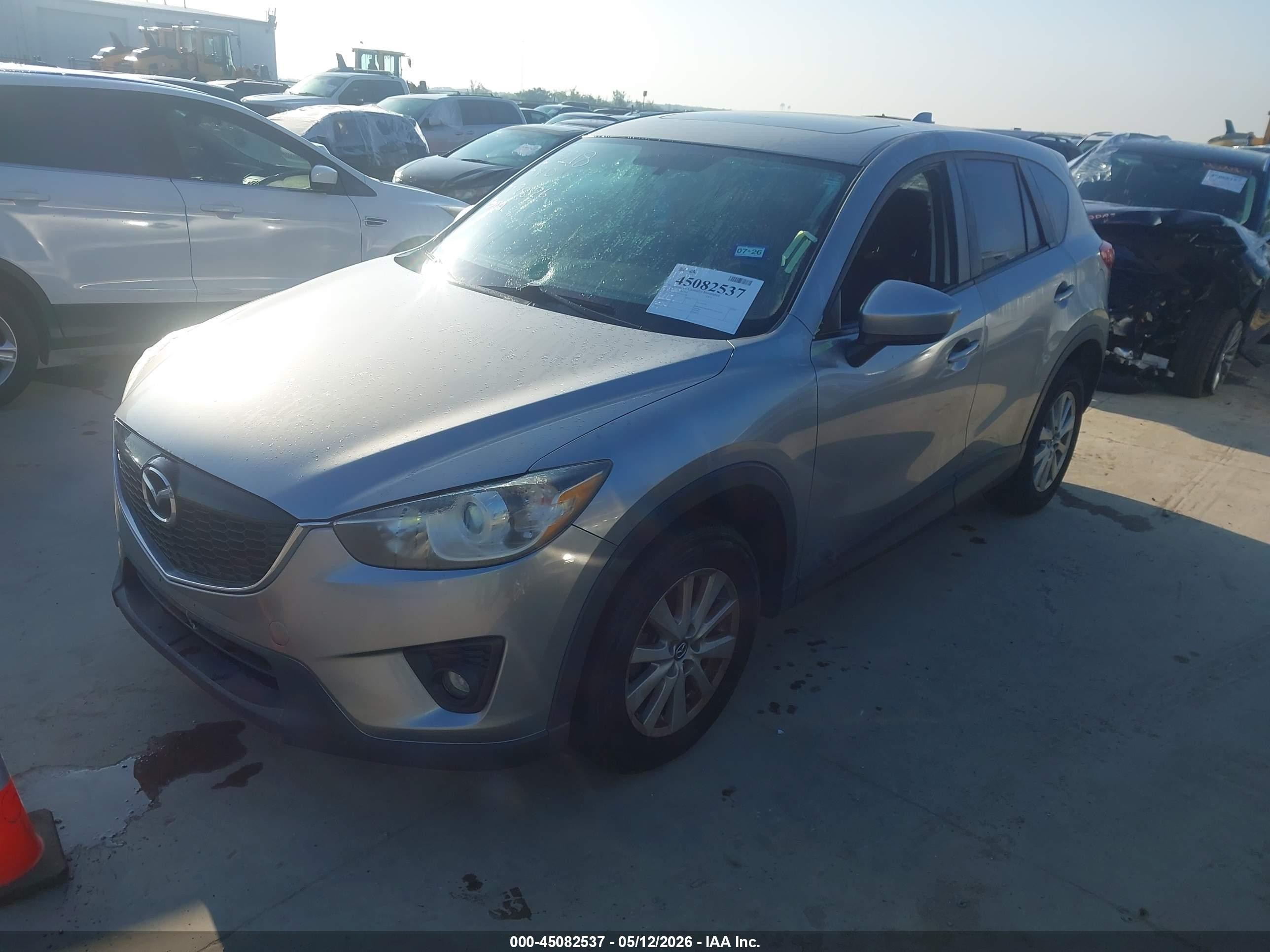 2014 Mazda Cx-5 Touring Silver vin: JM3KE2CY9E0303218