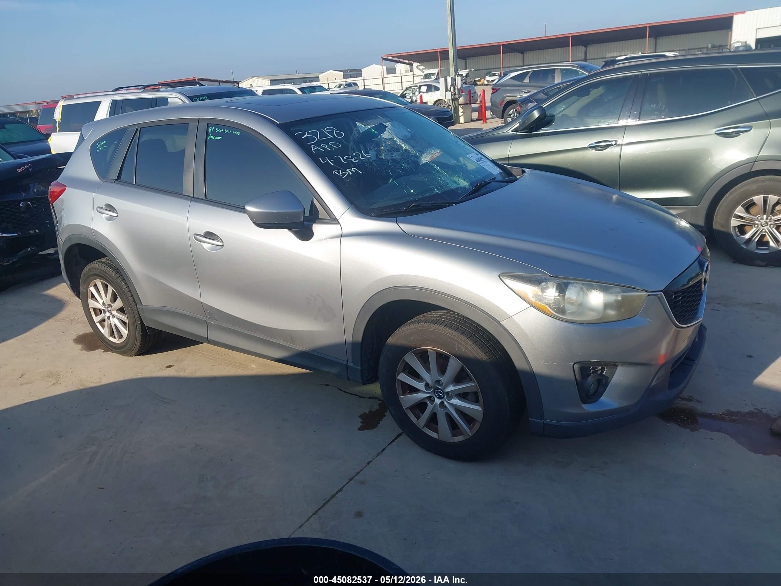 2014 Mazda Cx-5 Touring Silver vin: JM3KE2CY9E0303218