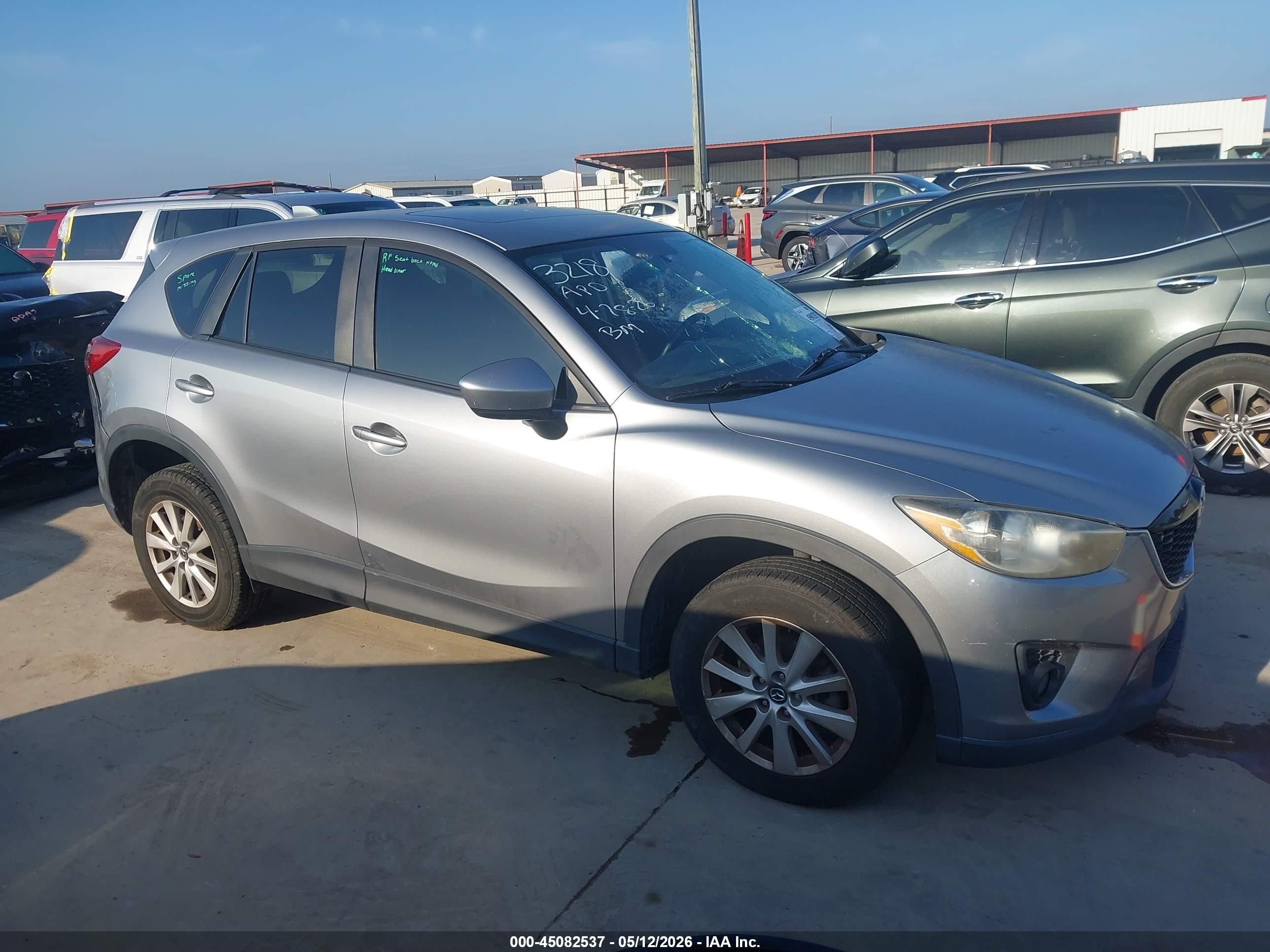 2014 Mazda Cx-5 Touring Silver vin: JM3KE2CY9E0303218