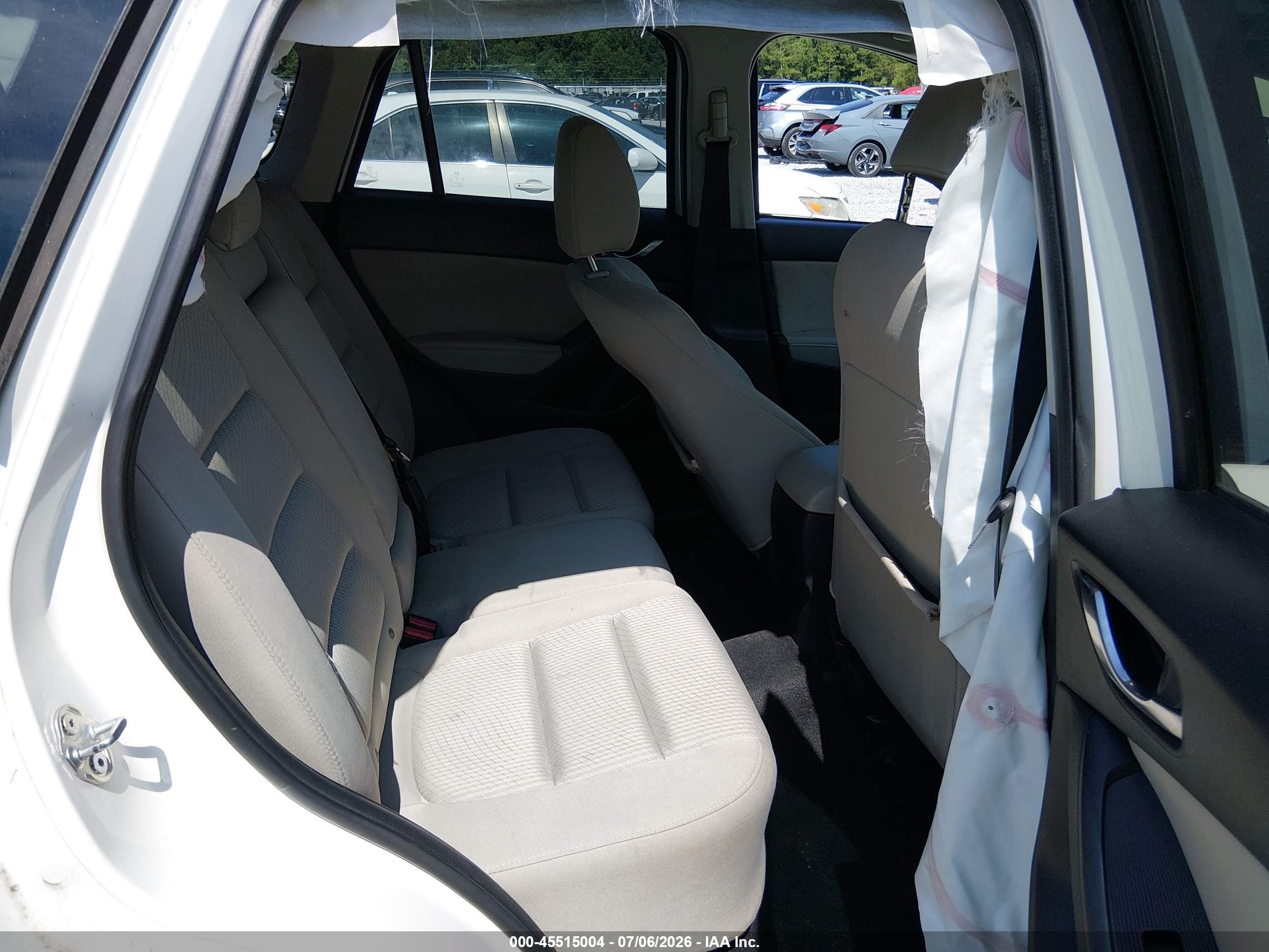 2014 Mazda Cx-5 Touring White vin: JM3KE2CY9E0325817