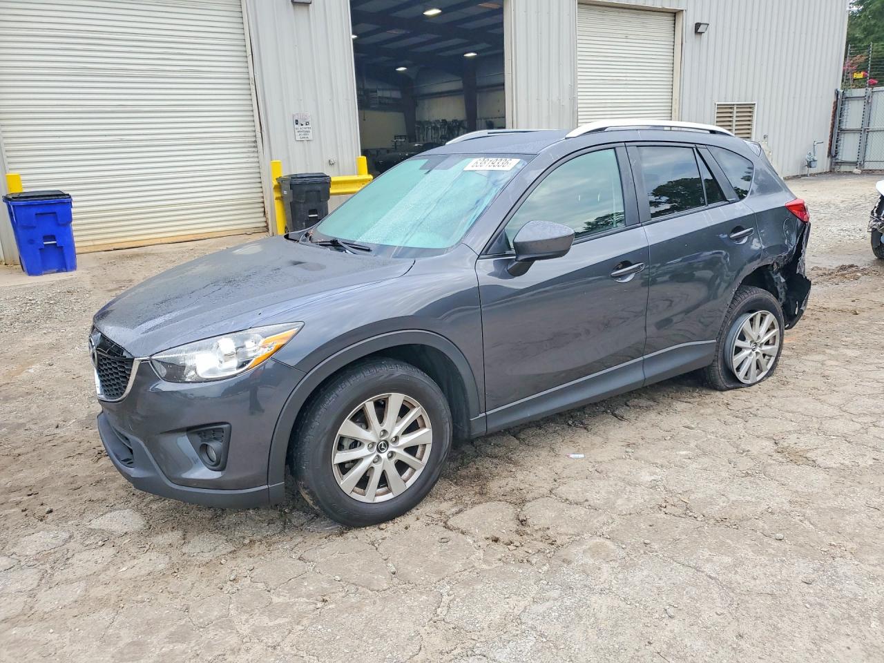 2014 Mazda Cx-5 Touring Gray vin: JM3KE2CY9E0336185