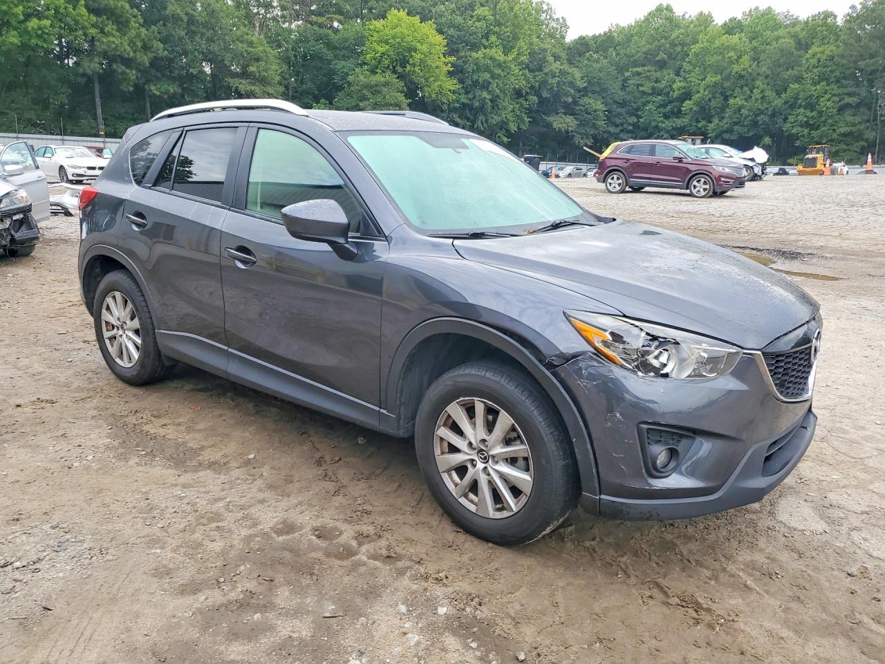 2014 Mazda Cx-5 Touring Gray vin: JM3KE2CY9E0336185