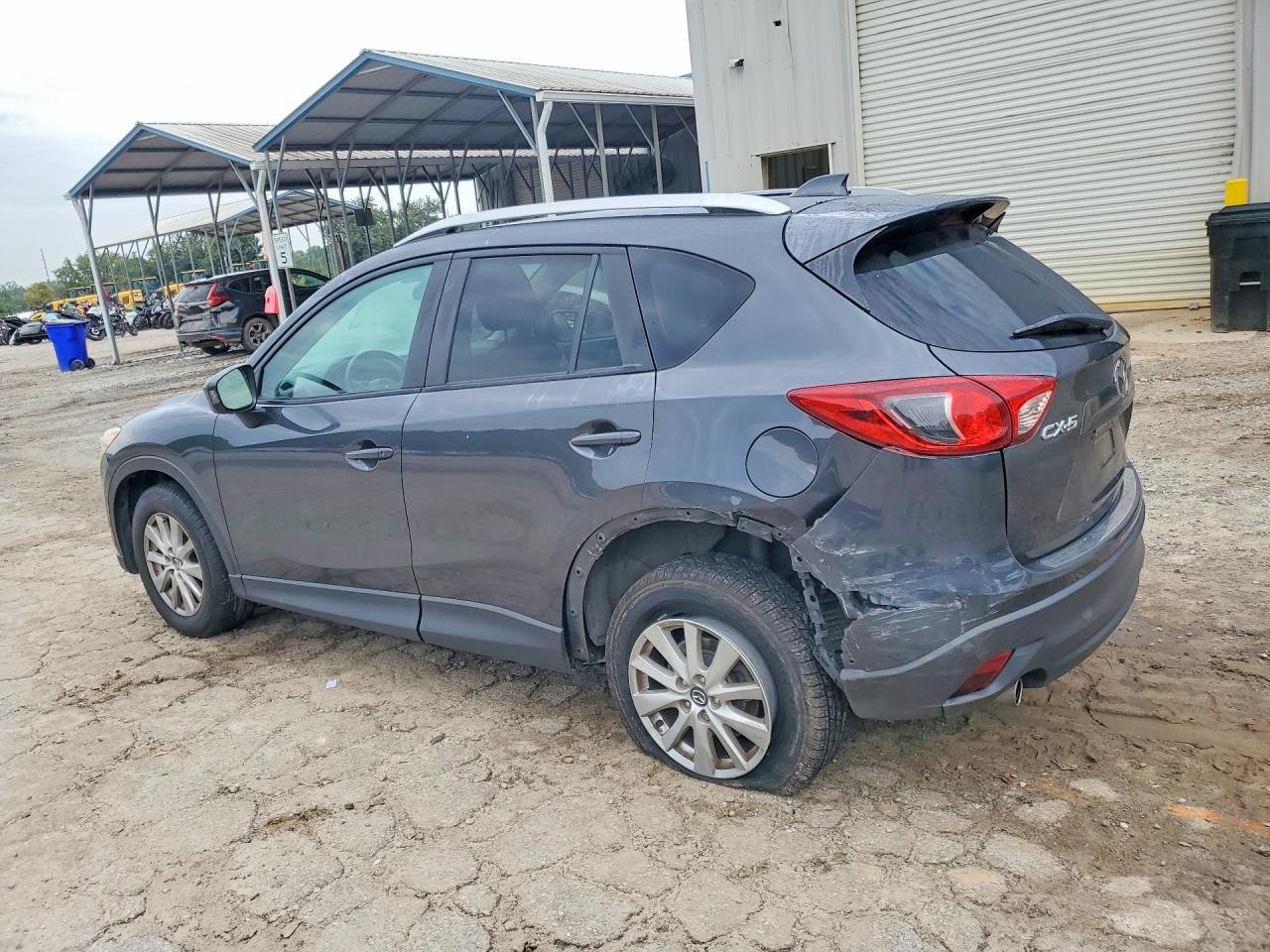 2014 Mazda Cx-5 Touring Gray vin: JM3KE2CY9E0336185
