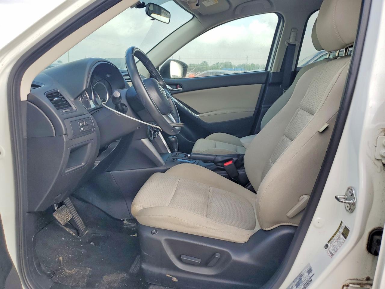 2014 Mazda Cx-5 Touring White vin: JM3KE2CY9E0344514