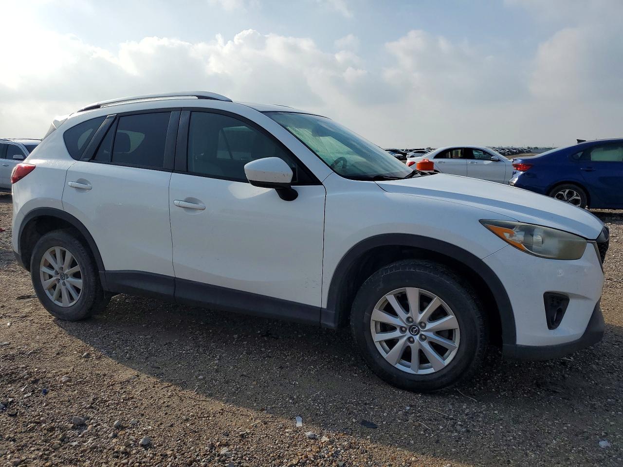 2014 Mazda Cx-5 Touring White vin: JM3KE2CY9E0344514
