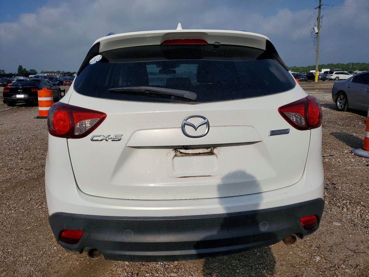 2014 Mazda Cx-5 Touring White vin: JM3KE2CY9E0344514