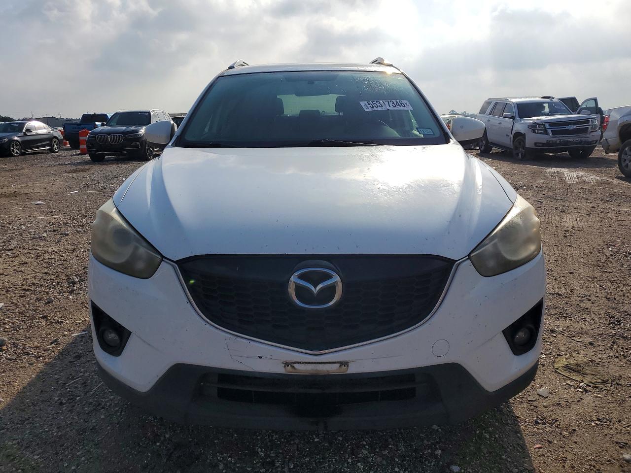 2014 Mazda Cx-5 Touring White vin: JM3KE2CY9E0344514