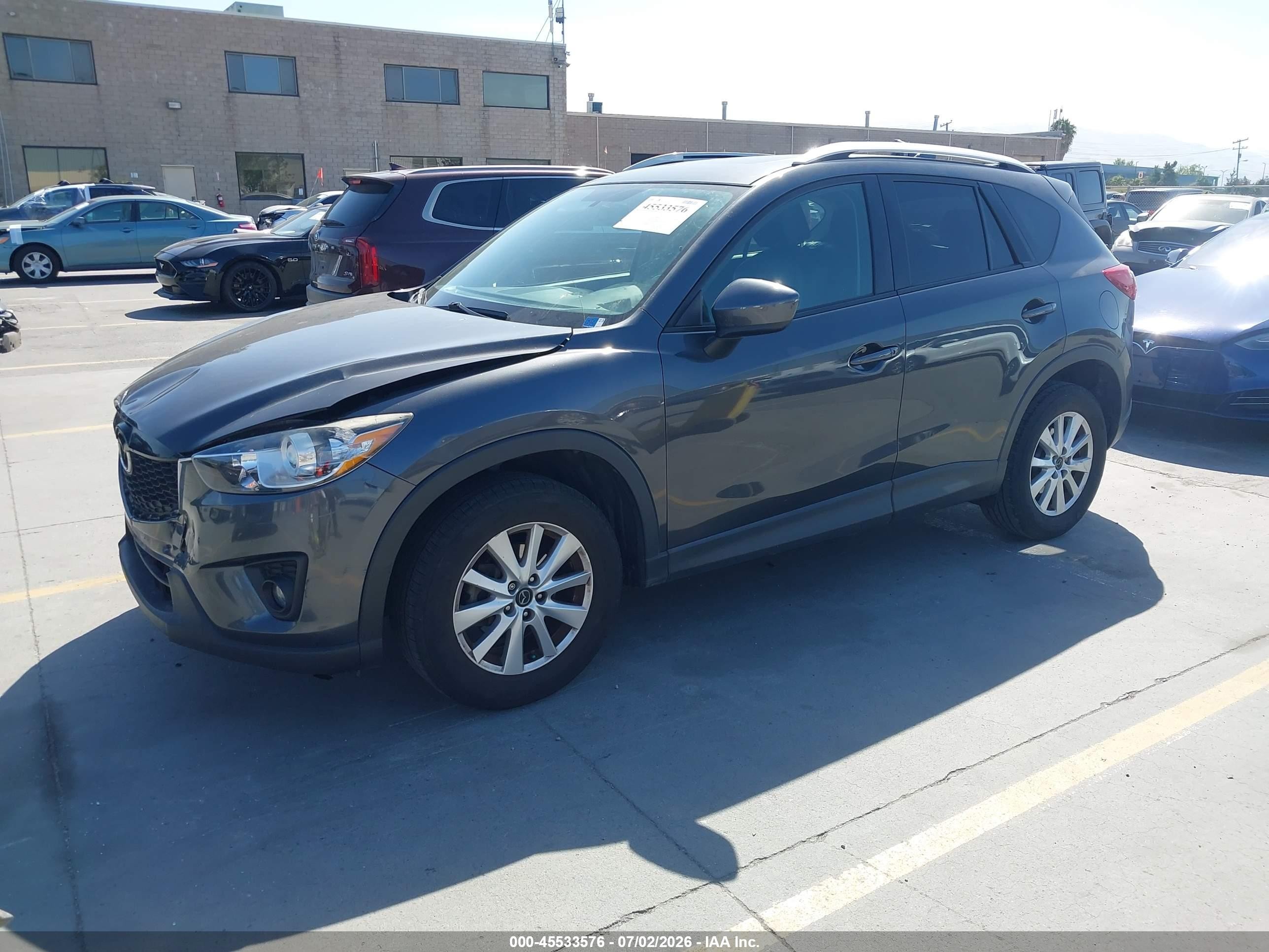 2014 Mazda Cx-5 Touring Серый vin: JM3KE2CY9E0364259