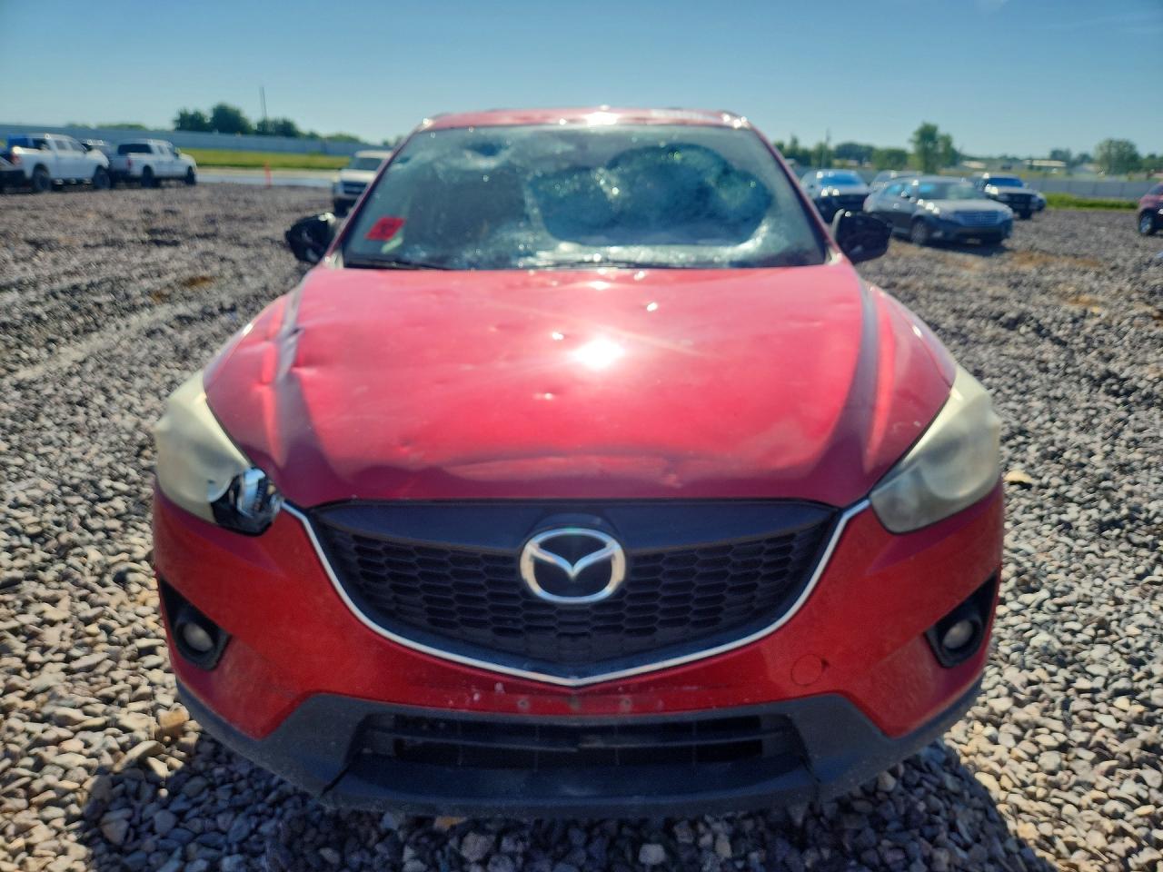 2014 Mazda Cx-5 Touring Red vin: JM3KE2CY9E0364827