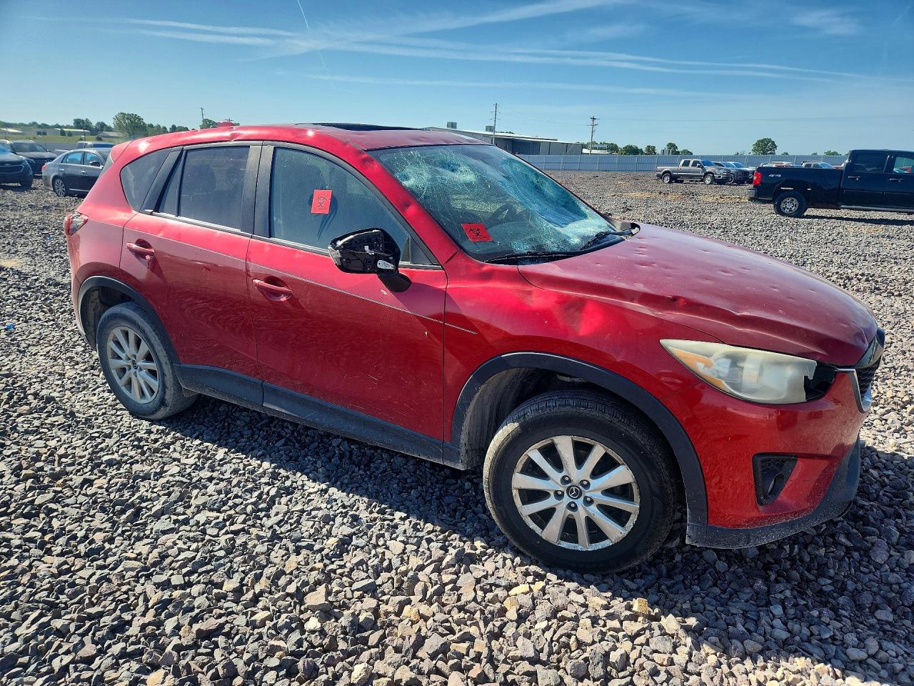2014 Mazda Cx-5 Touring Red vin: JM3KE2CY9E0364827