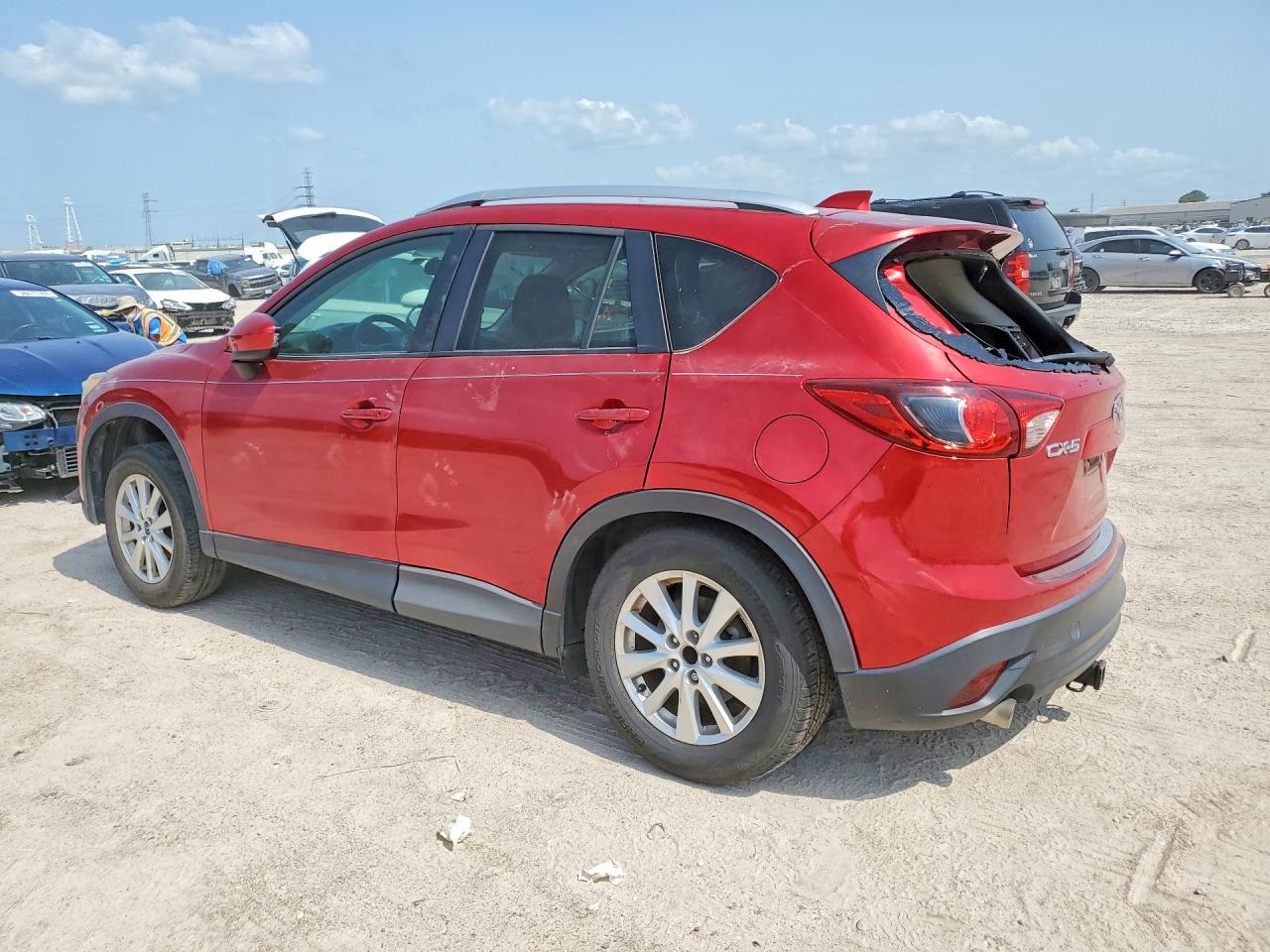 2014 Mazda Cx-5 Touring Красный vin: JM3KE2CY9E0386567