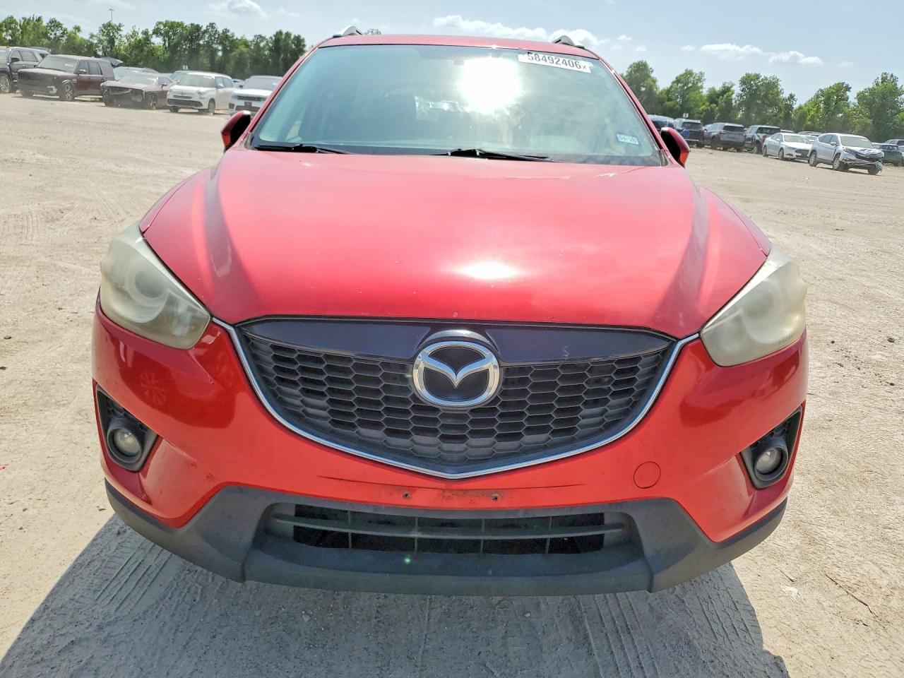 2014 Mazda Cx-5 Touring Красный vin: JM3KE2CY9E0386567