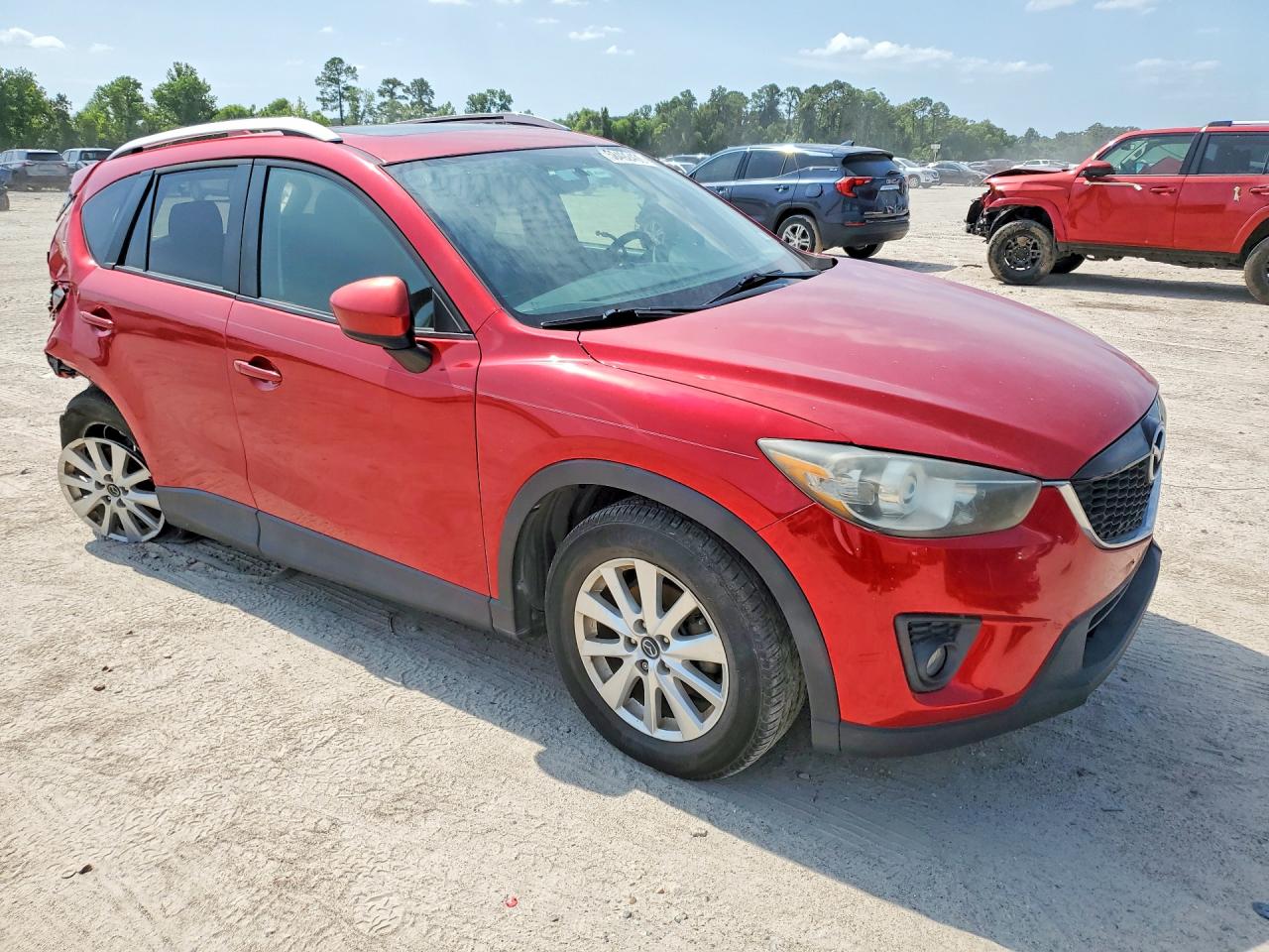 2014 Mazda Cx-5 Touring Красный vin: JM3KE2CY9E0386567