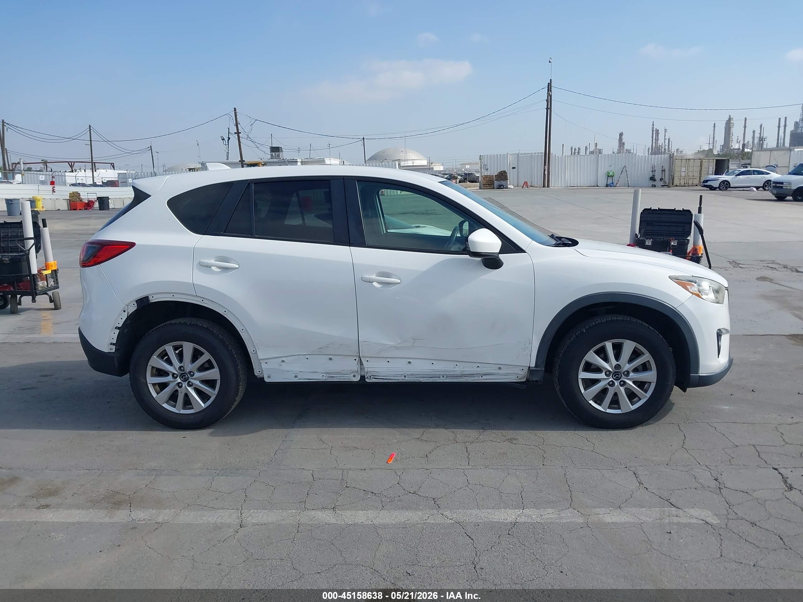 2014 Mazda Cx-5 Touring Белый vin: JM3KE2CY9E0419714