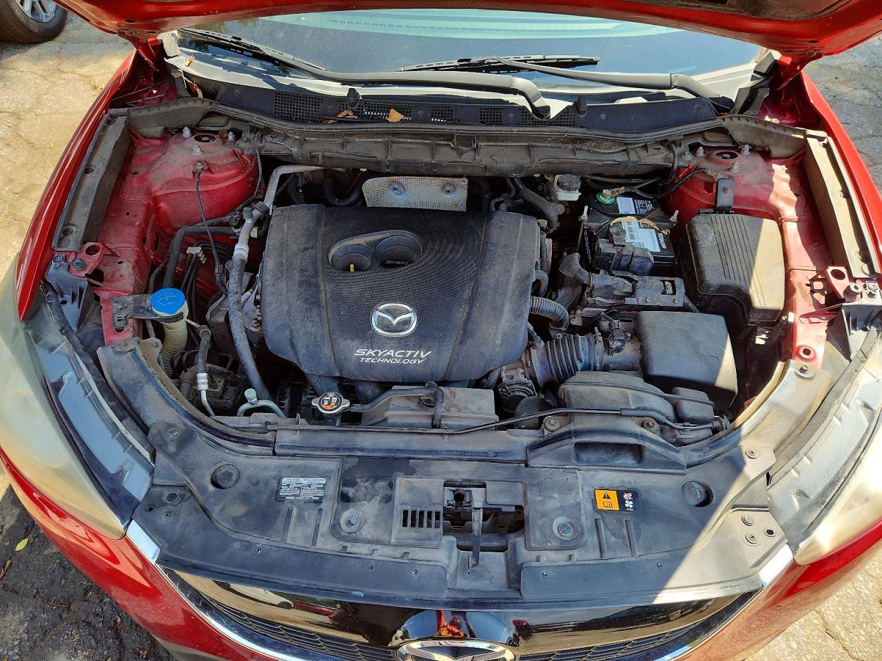 2015 Mazda Cx-5 Touring Red vin: JM3KE2CY9F0431282