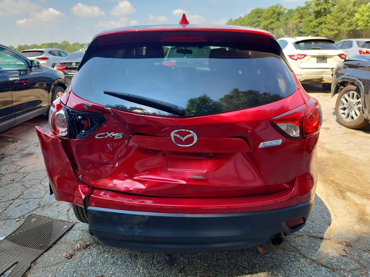 2015 Mazda Cx-5 Touring Red vin: JM3KE2CY9F0431282