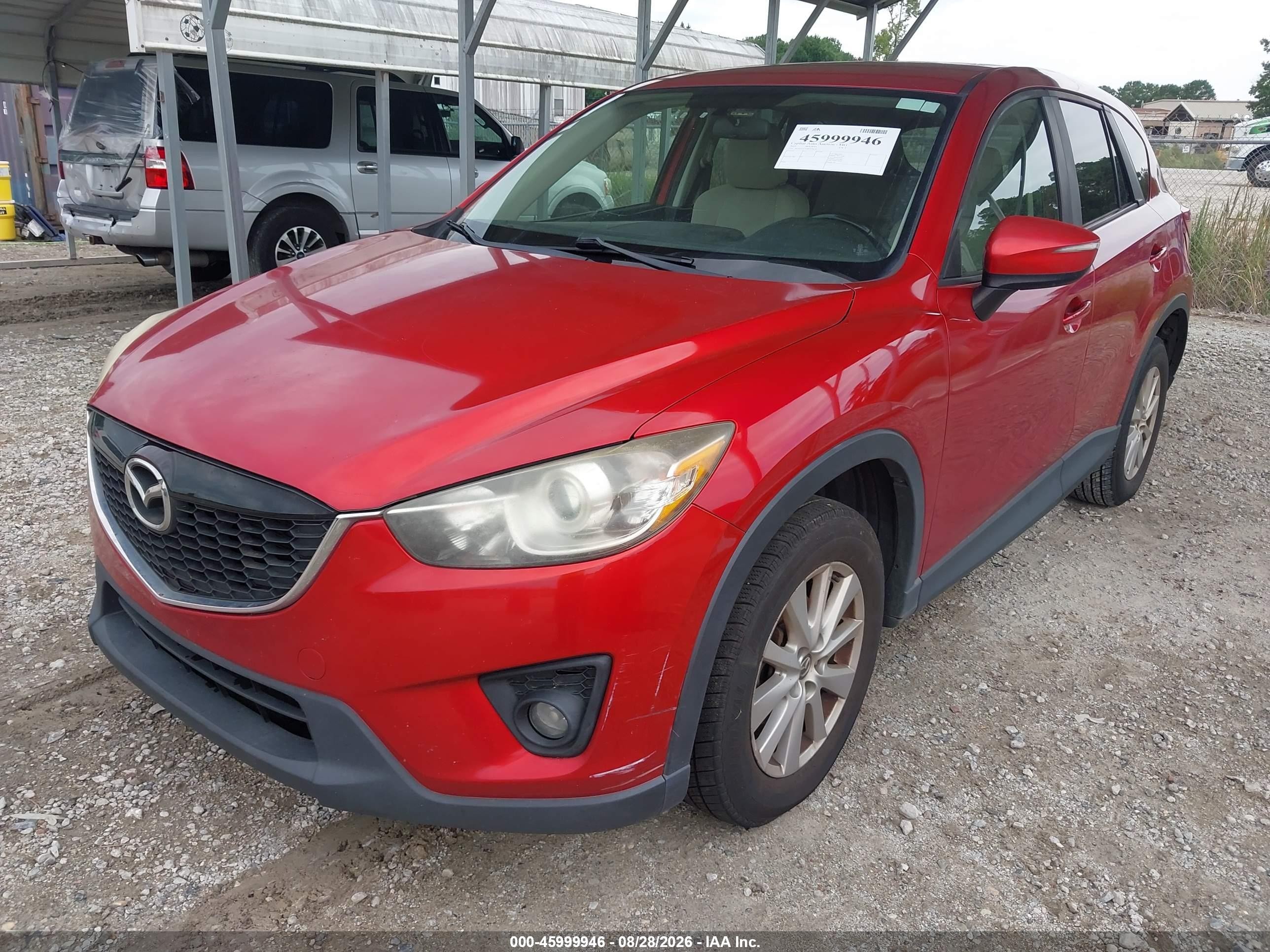 2015 Mazda Cx-5 Touring Red vin: JM3KE2CY9F0470650