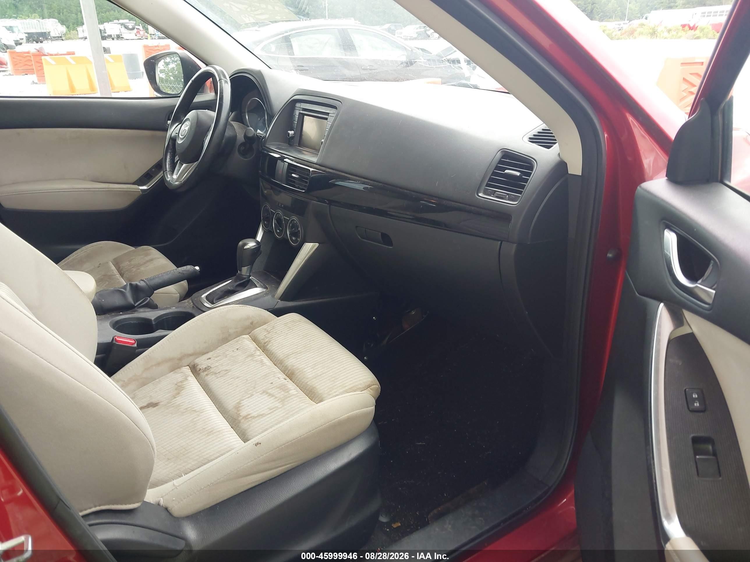 2015 Mazda Cx-5 Touring Red vin: JM3KE2CY9F0470650