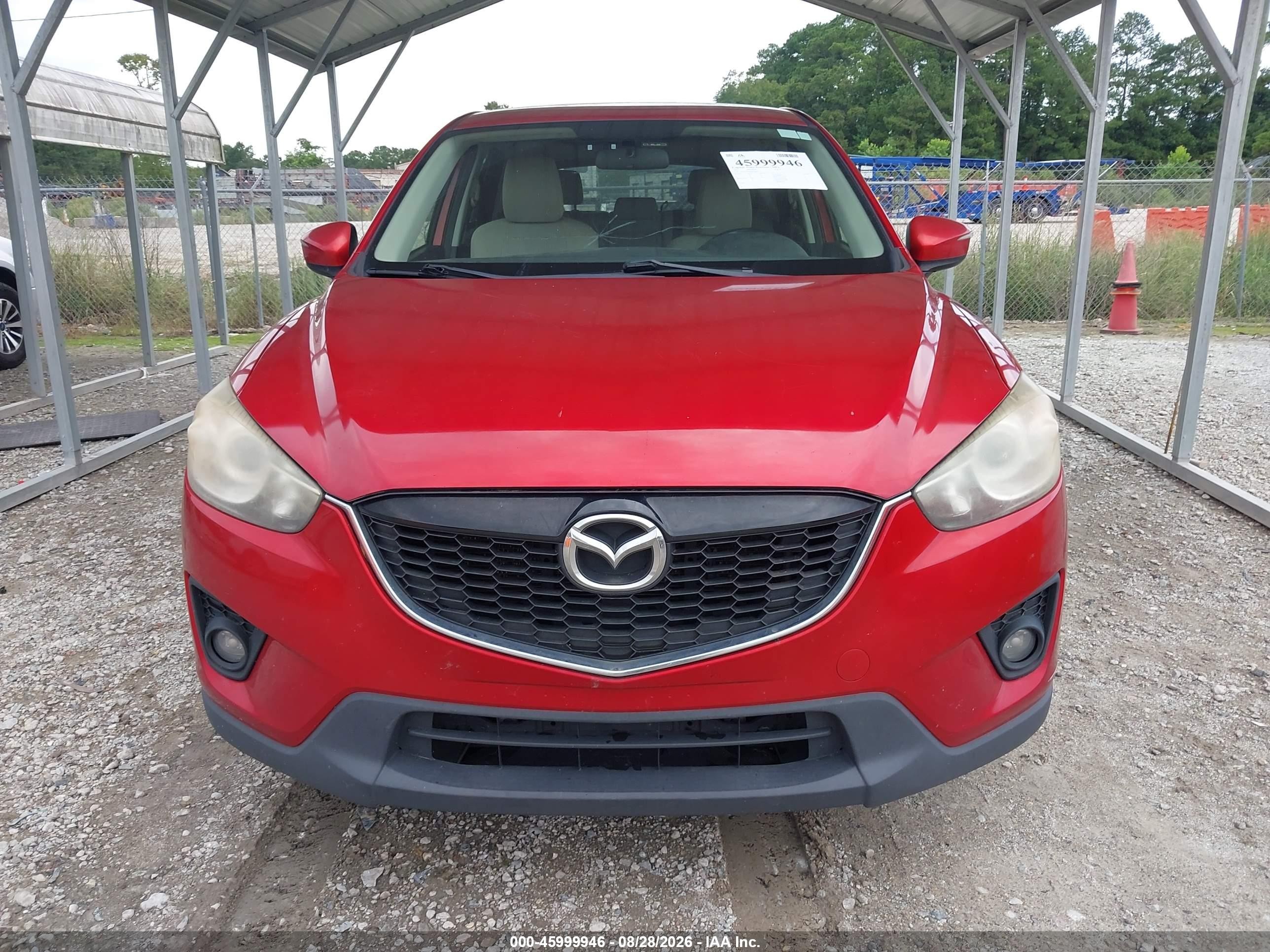 2015 Mazda Cx-5 Touring Red vin: JM3KE2CY9F0470650