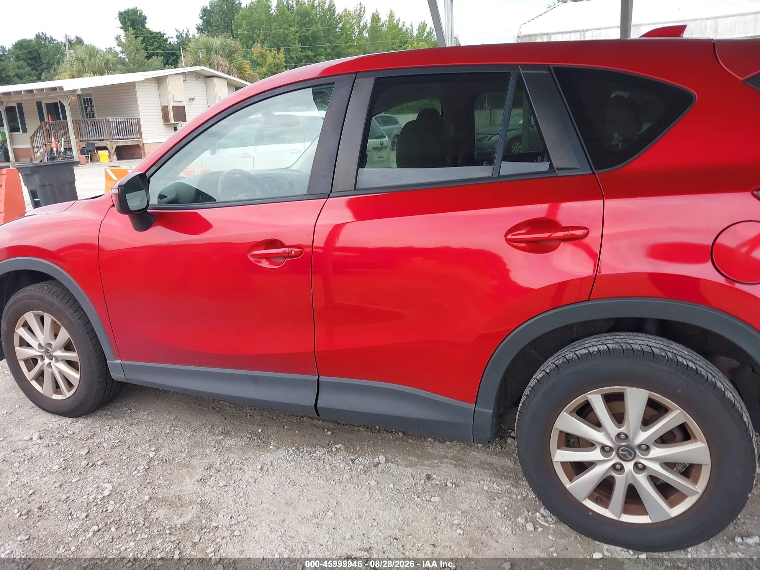 2015 Mazda Cx-5 Touring Red vin: JM3KE2CY9F0470650