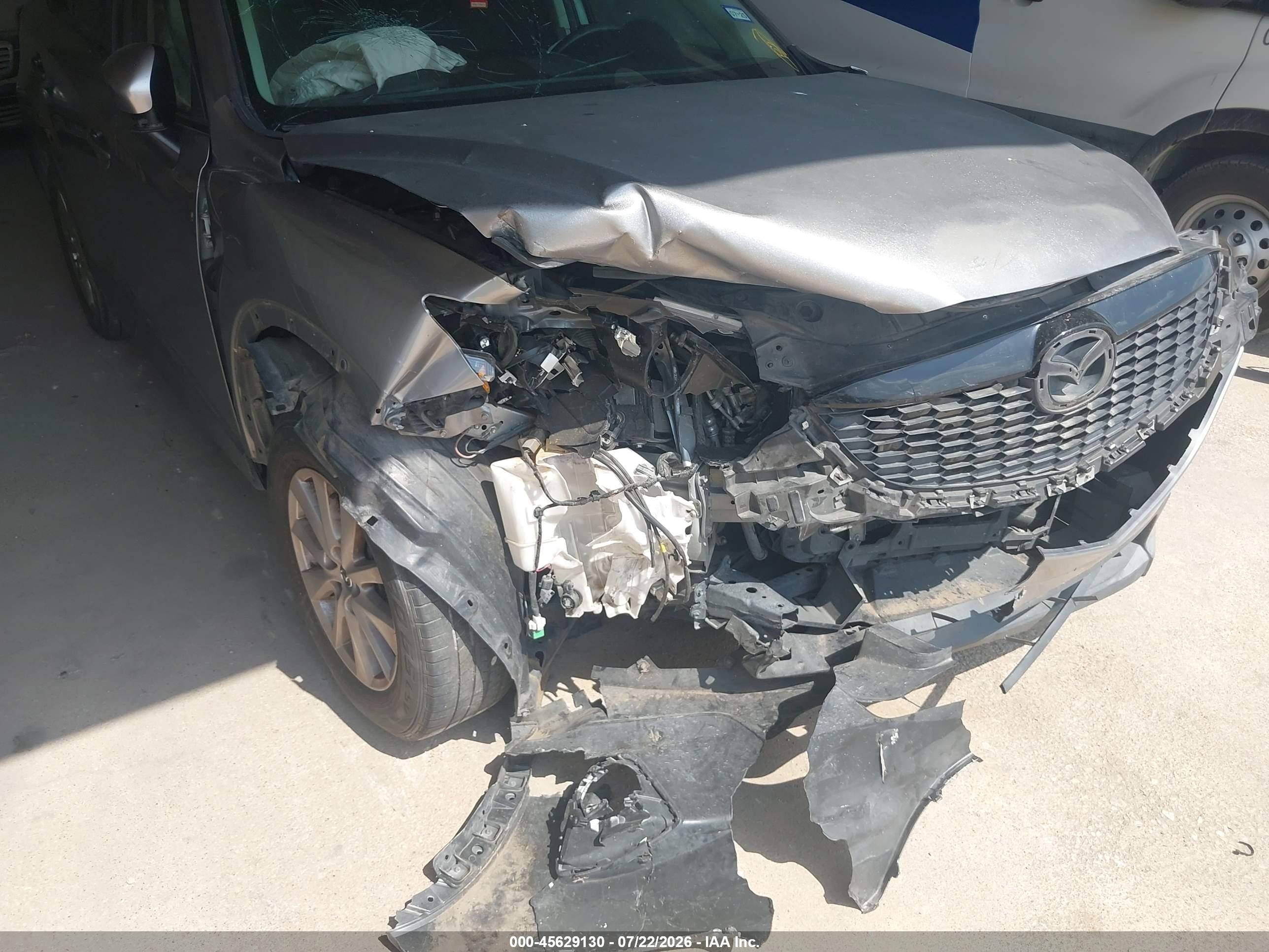 2015 Mazda Cx-5 Touring Gray vin: JM3KE2CY9F0491787