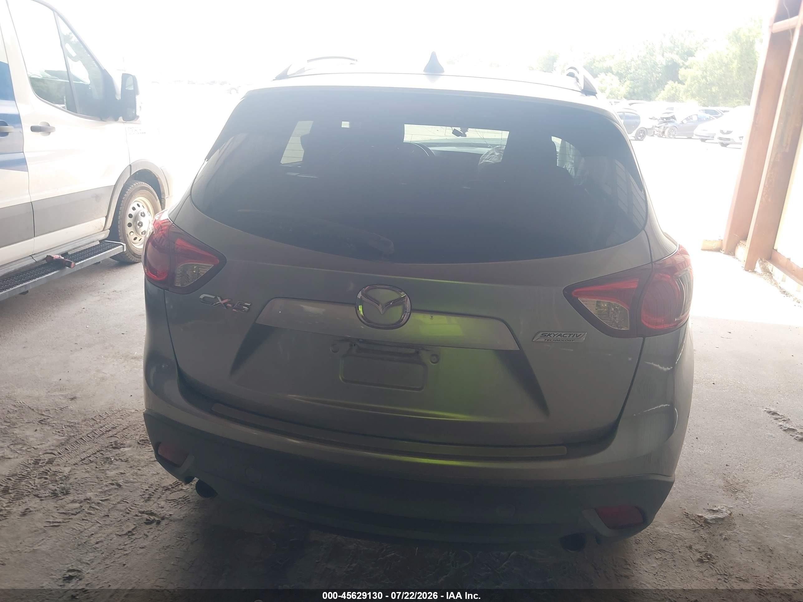 2015 Mazda Cx-5 Touring Gray vin: JM3KE2CY9F0491787